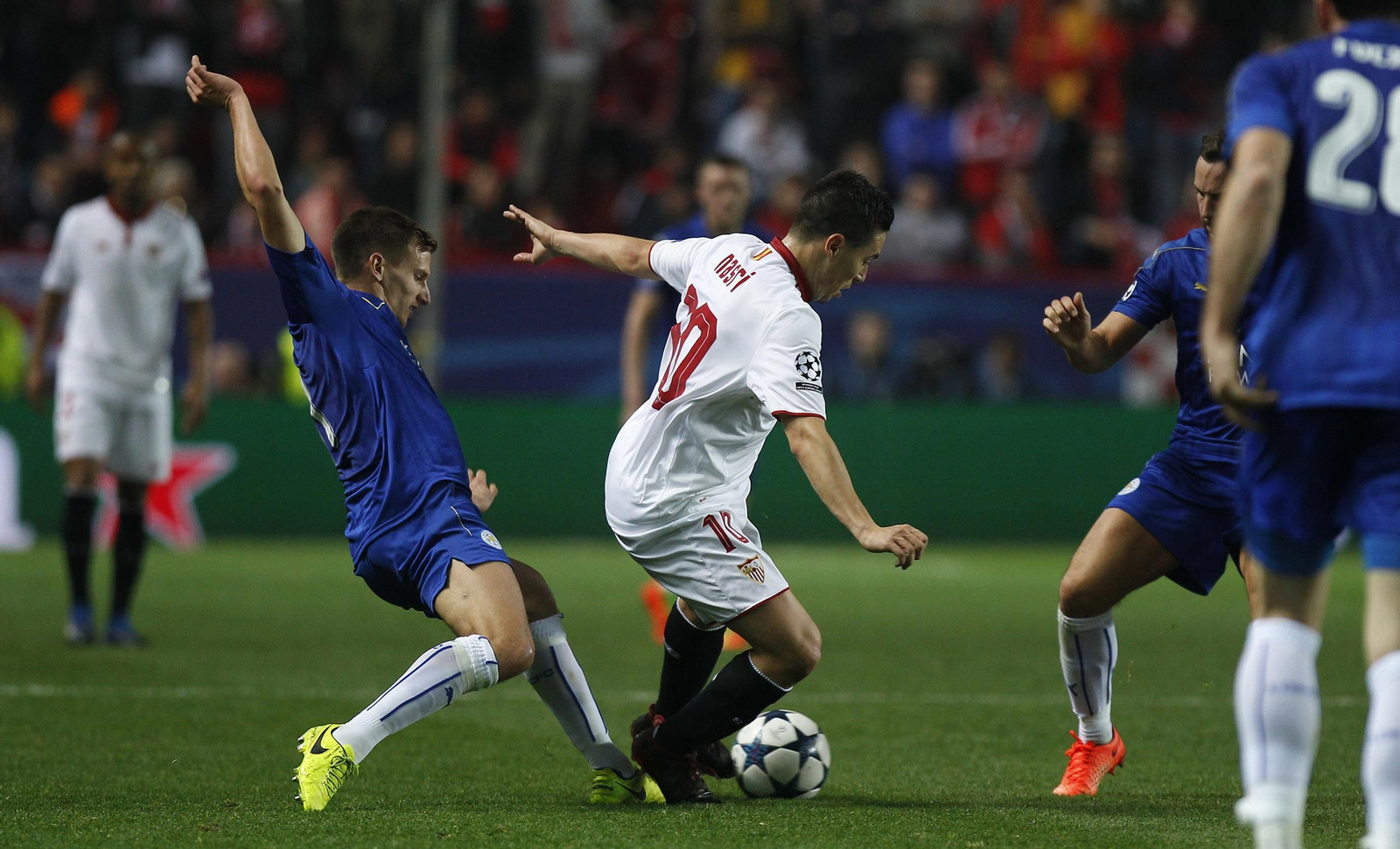 El Sevilla-Leicester de 'Champions'