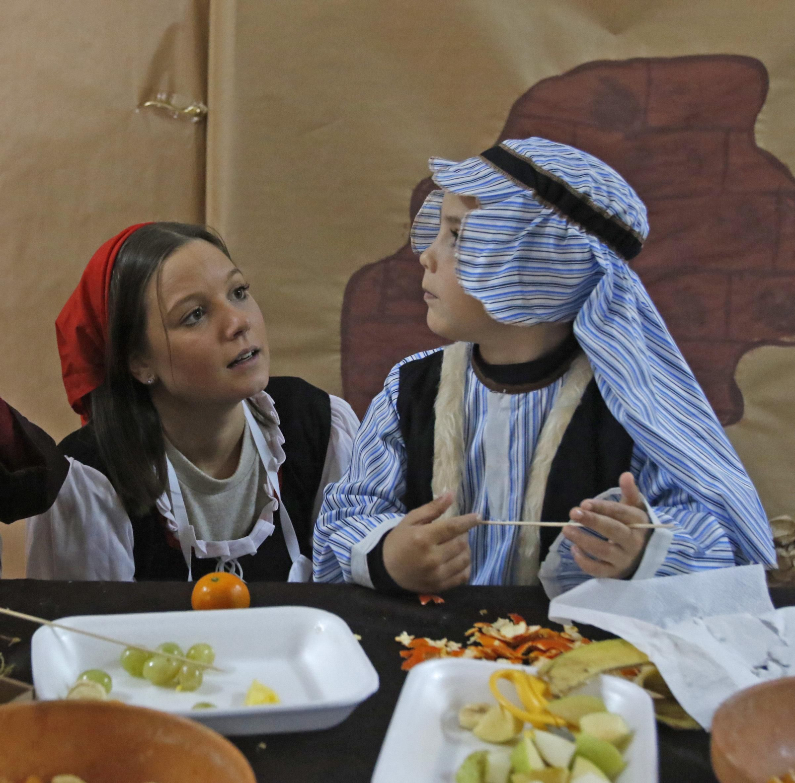 El belén viviente de los Franciscanos de Córdoba, en fotos