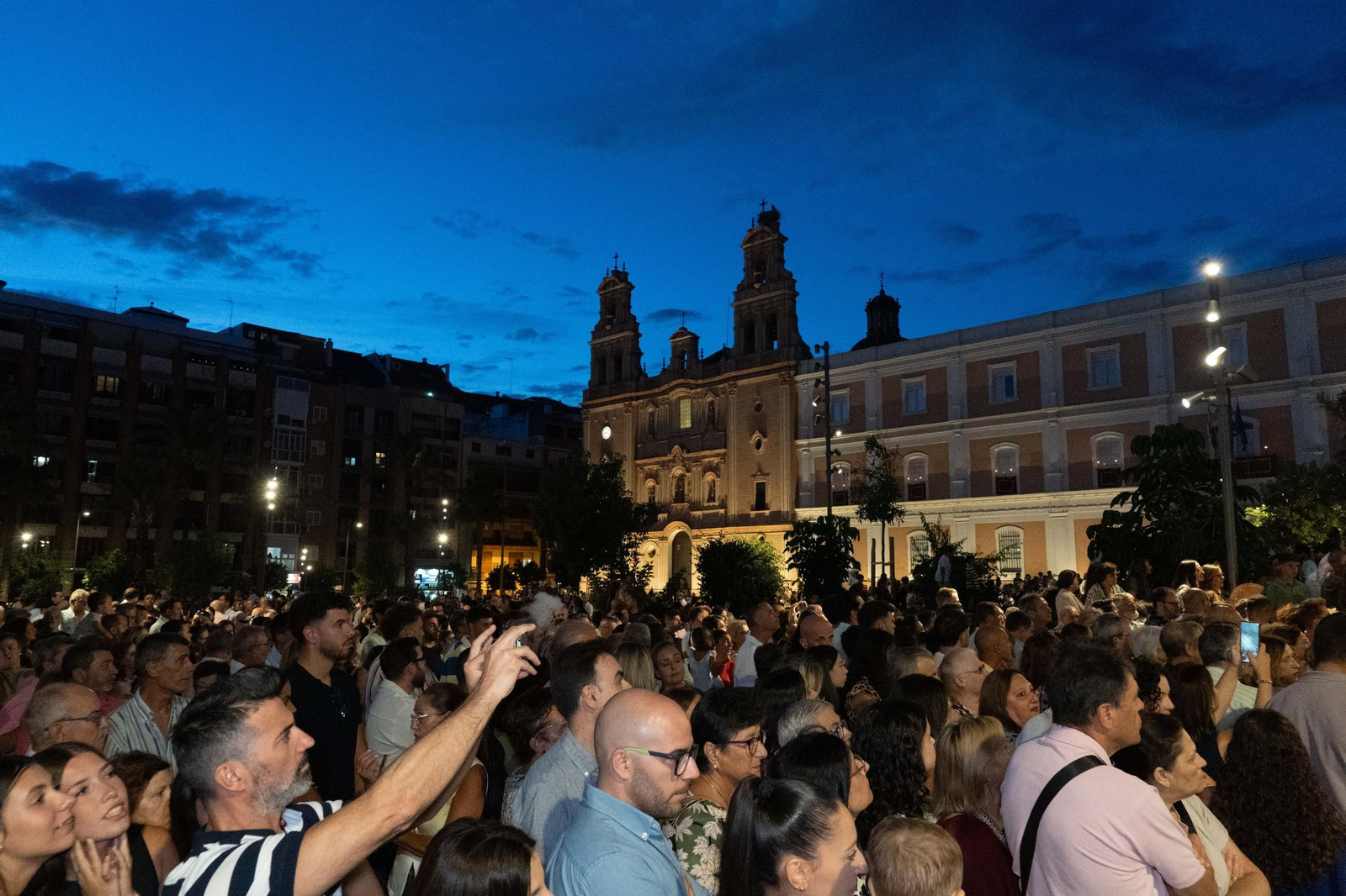 Imágenes del traslado de Nuestra Señora de la Cinta a la Parroquia Mayor de San Pedro