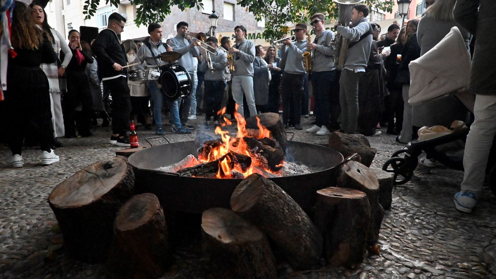 Zambomba en Huelva, en una imagen de archivo.