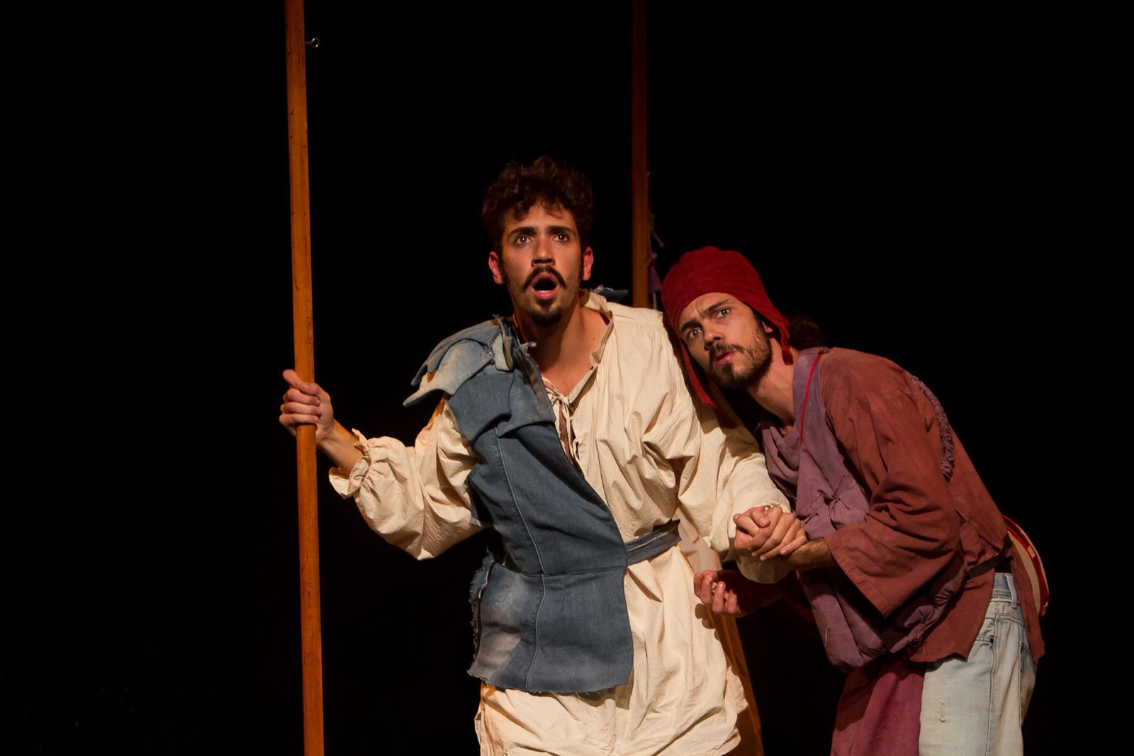 Fernando Moreno y Edu Bulnes en un momento de 'Disquijoteces'