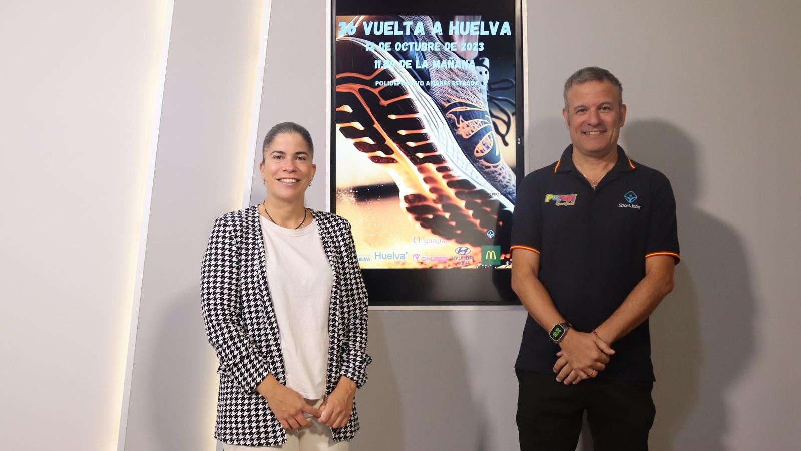 Presentación de la prueba en el Ayuntamiento de Huelva