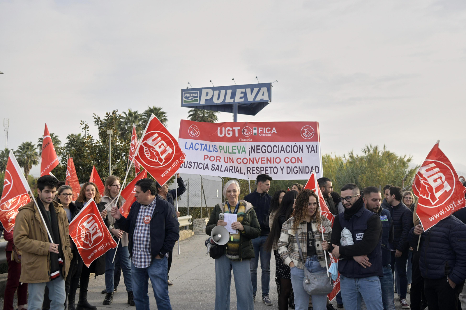 Trabajadores de Lactalis Puleva convocan cuatro jornadas de huelga