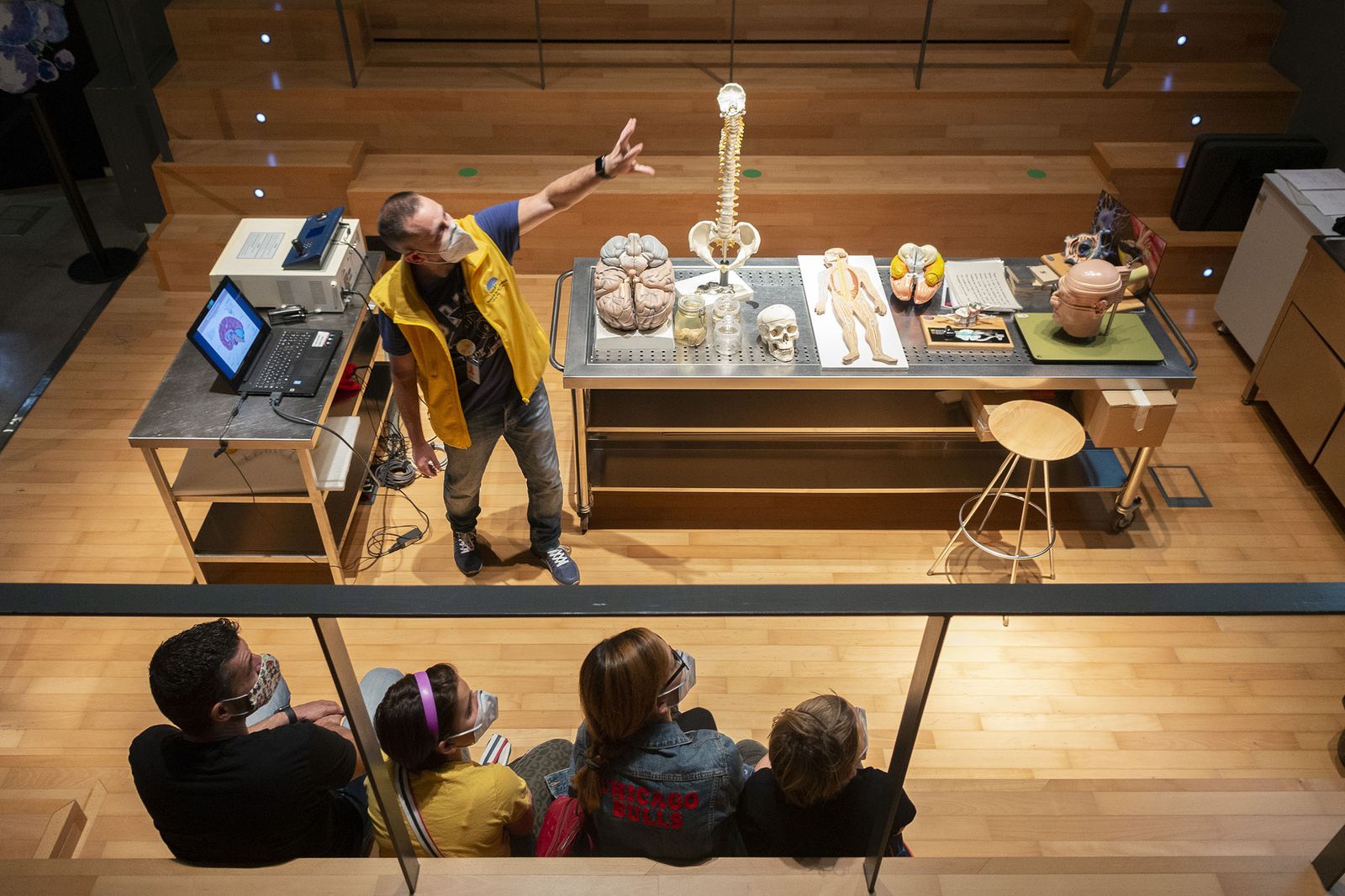 Un taller en el Parque de las Ciencias de Granada.
