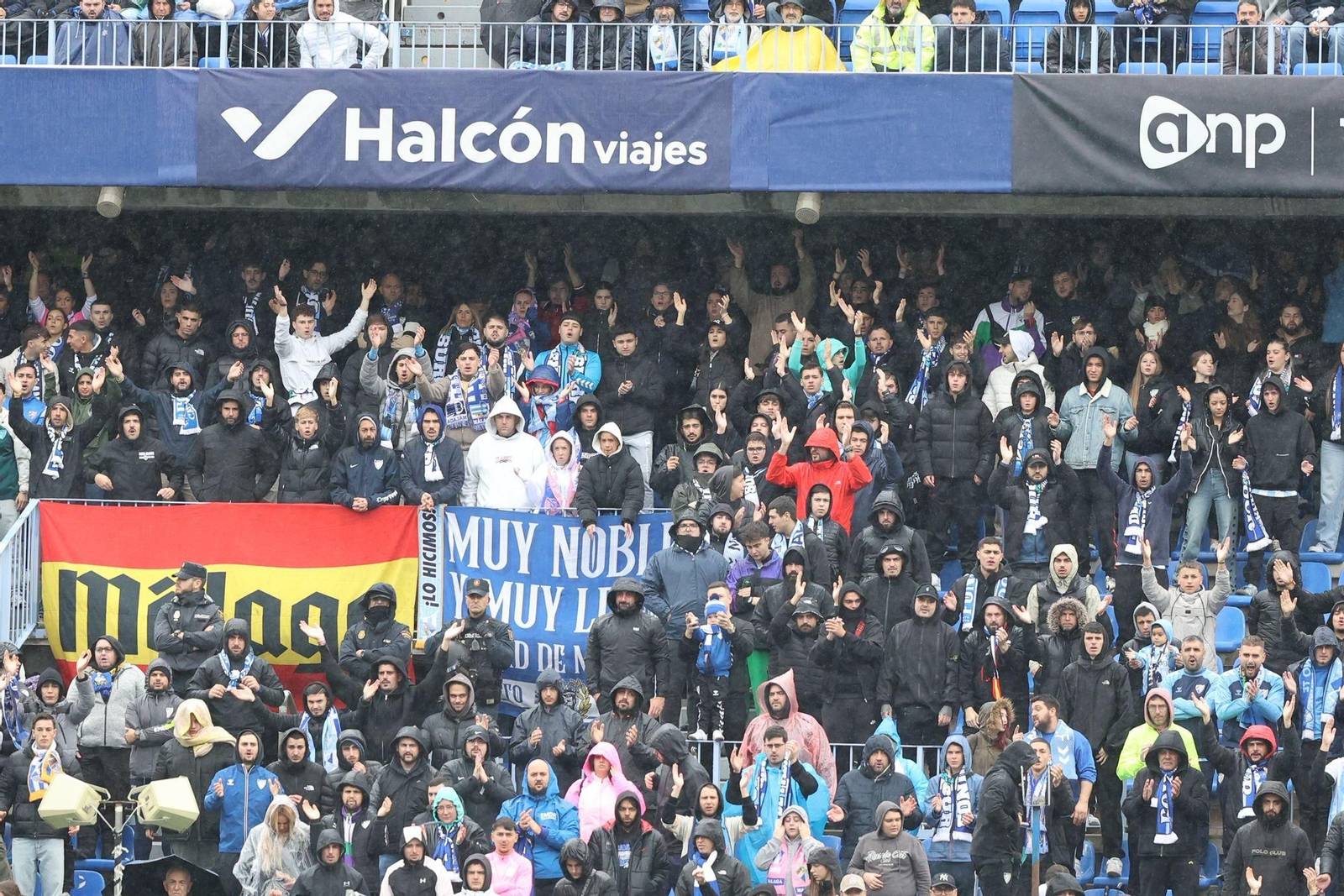 Búscate en las gradas de La Rosaleda en el Málaga CF-Almería