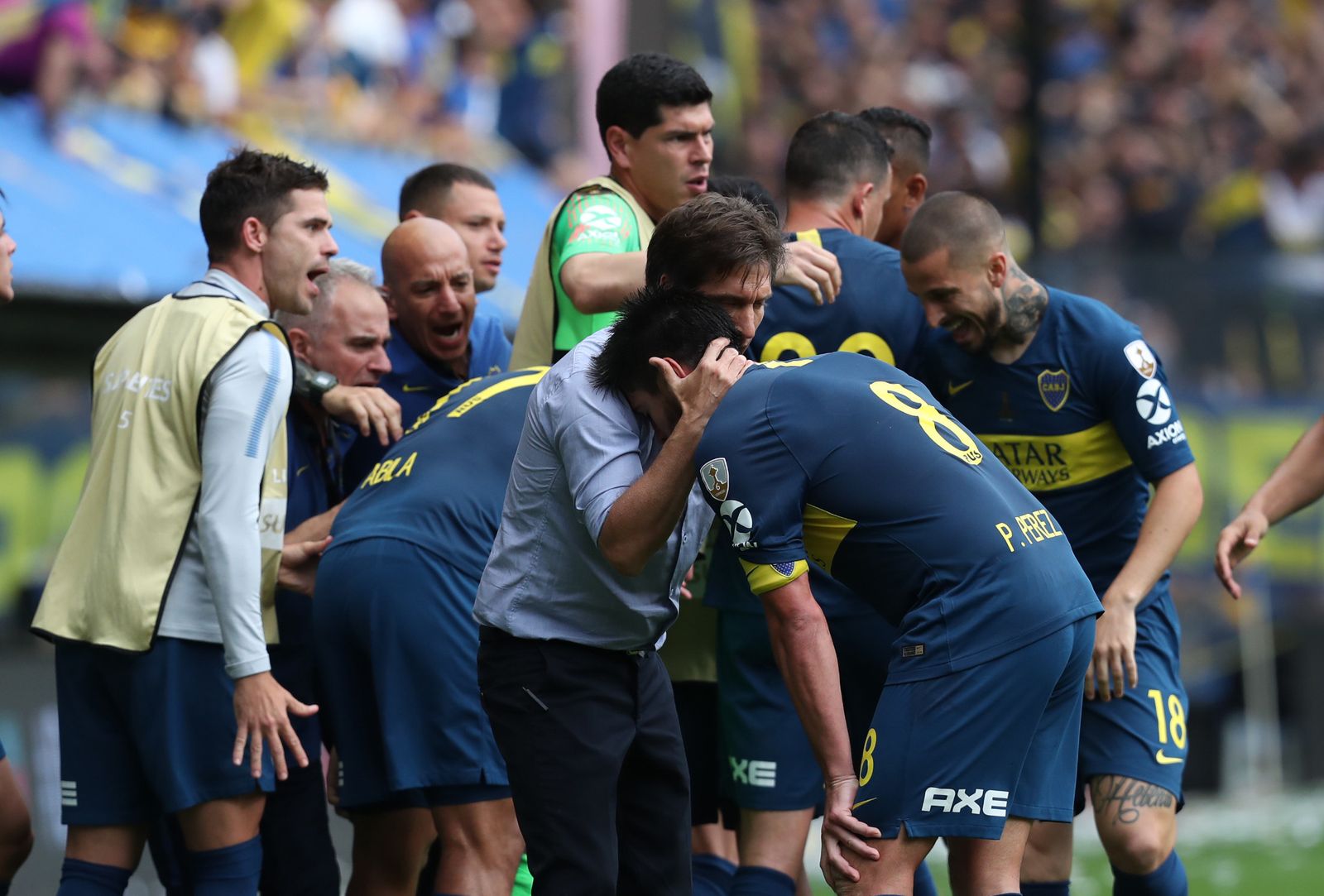 Las imágenes del Boca-River