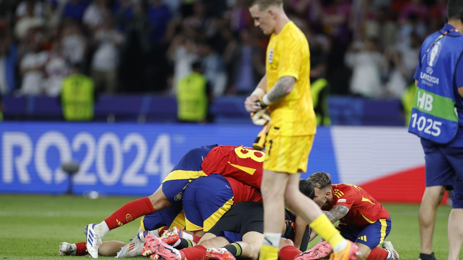Las mejores fotos del título de España ante Inglaterra