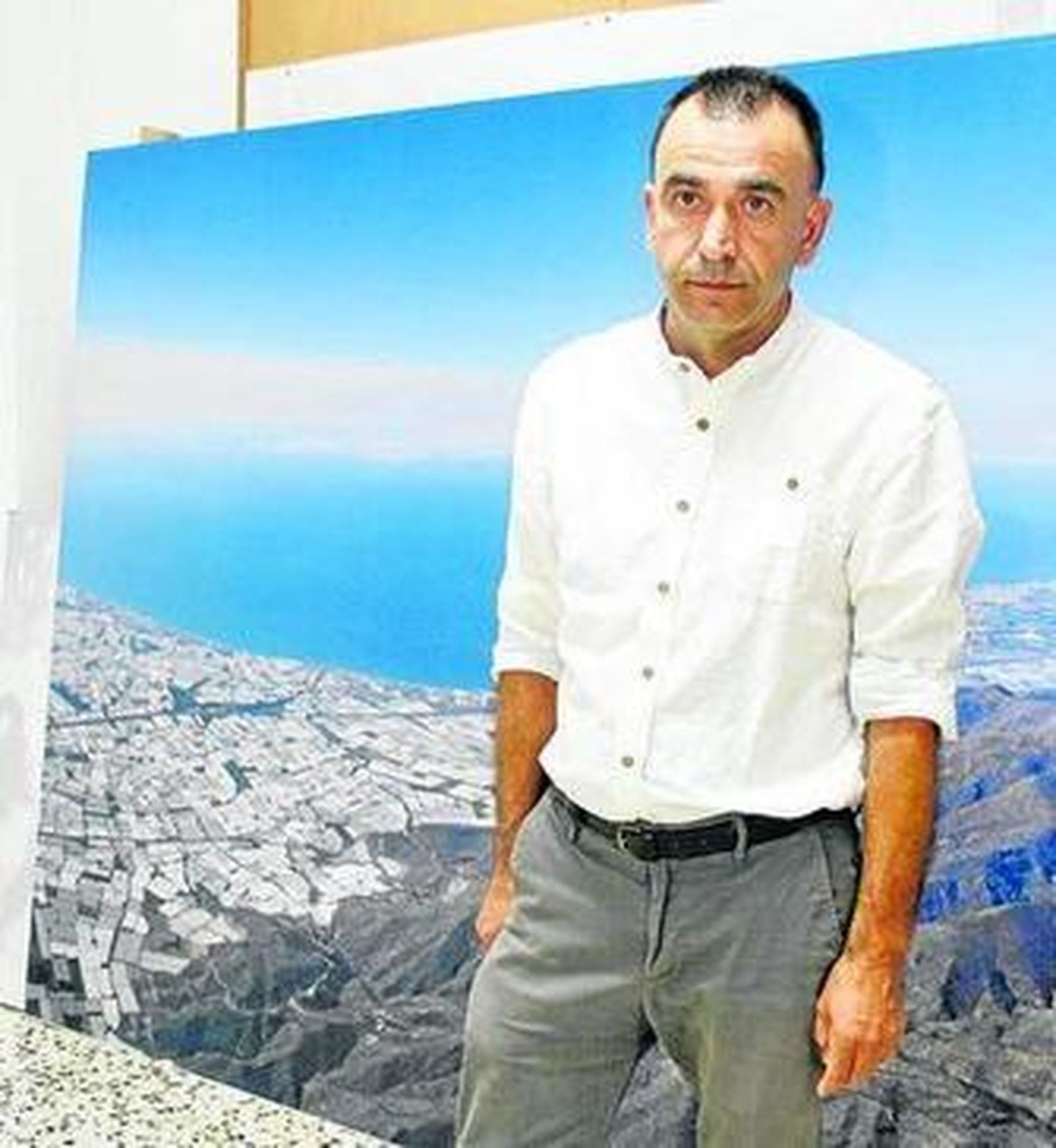 Juan Romero, presidente de los regantes de Sol y Arena.