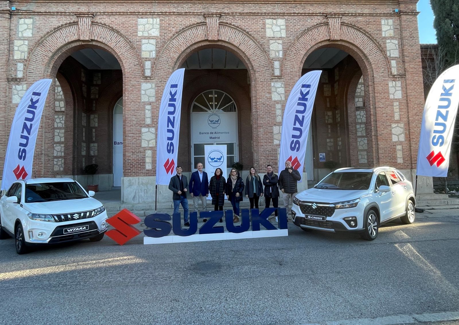 5,5 toneladas de comida han sido donadas por Suzuki al Banco de Alimentos