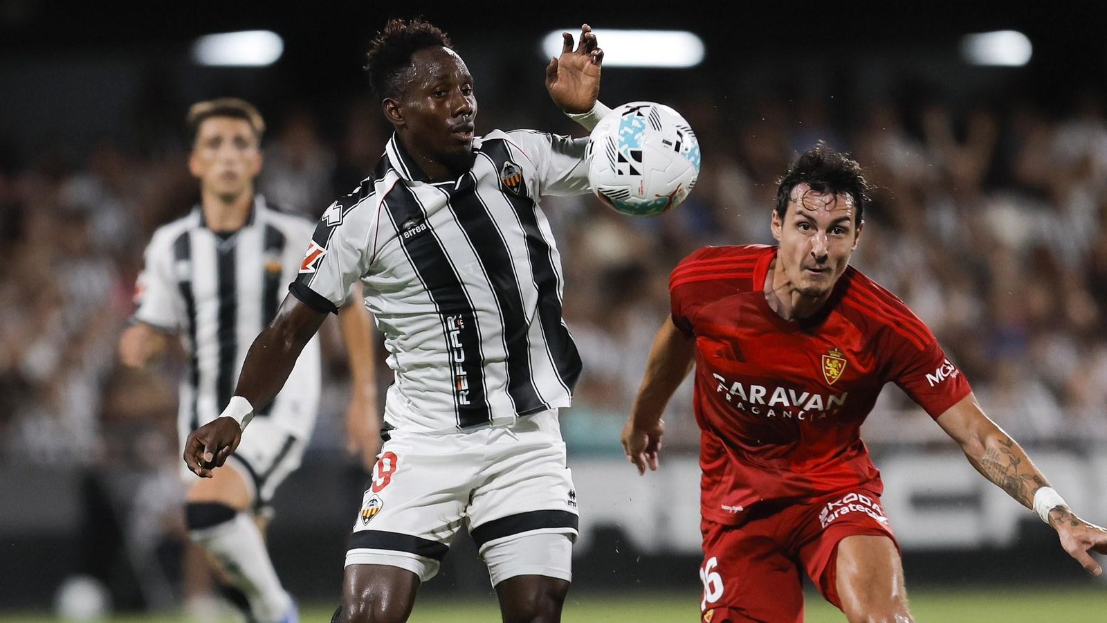 Ousmane Camara, el delantero centro del Castellón.