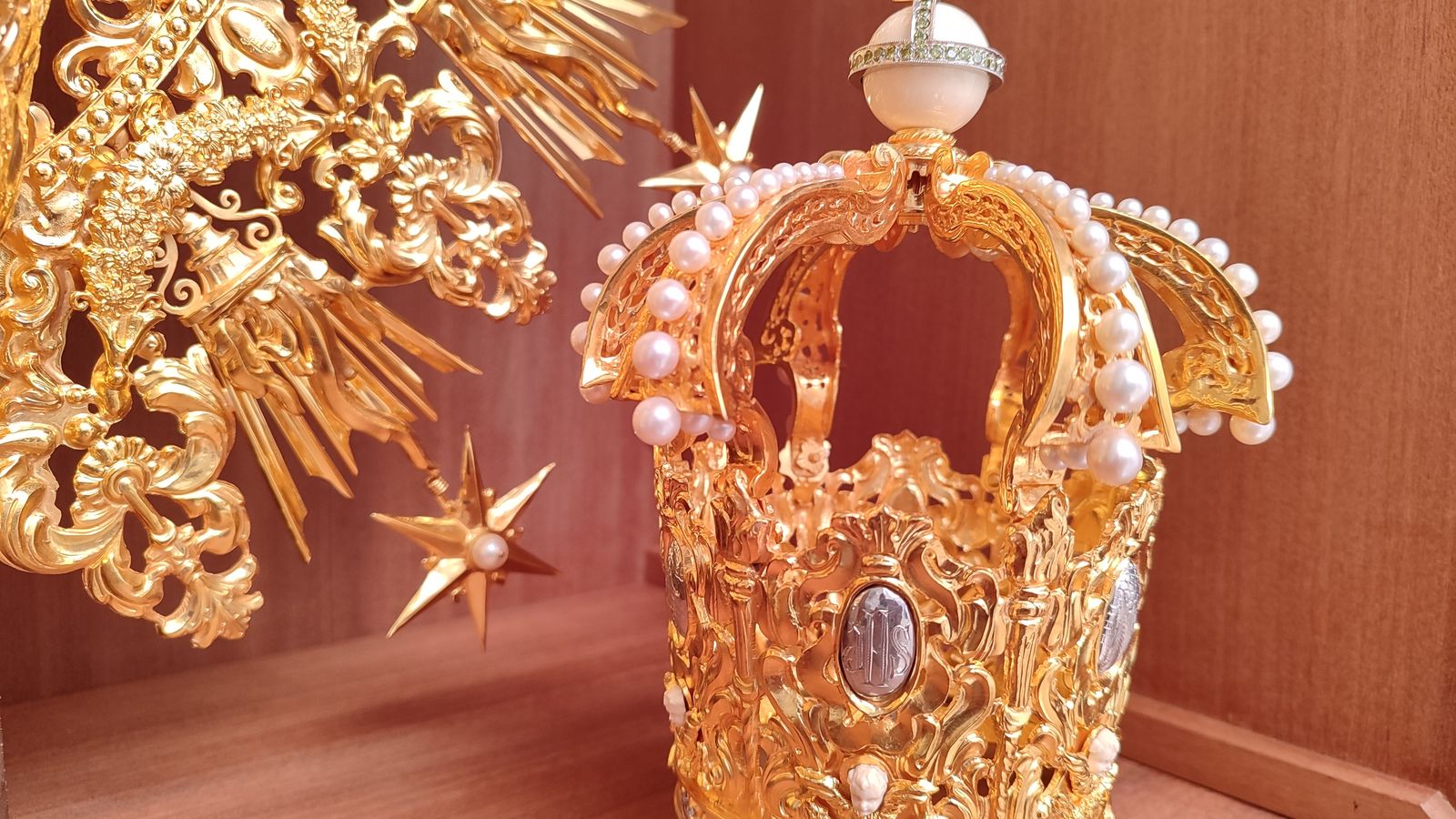 Detalle de la corona del Niño