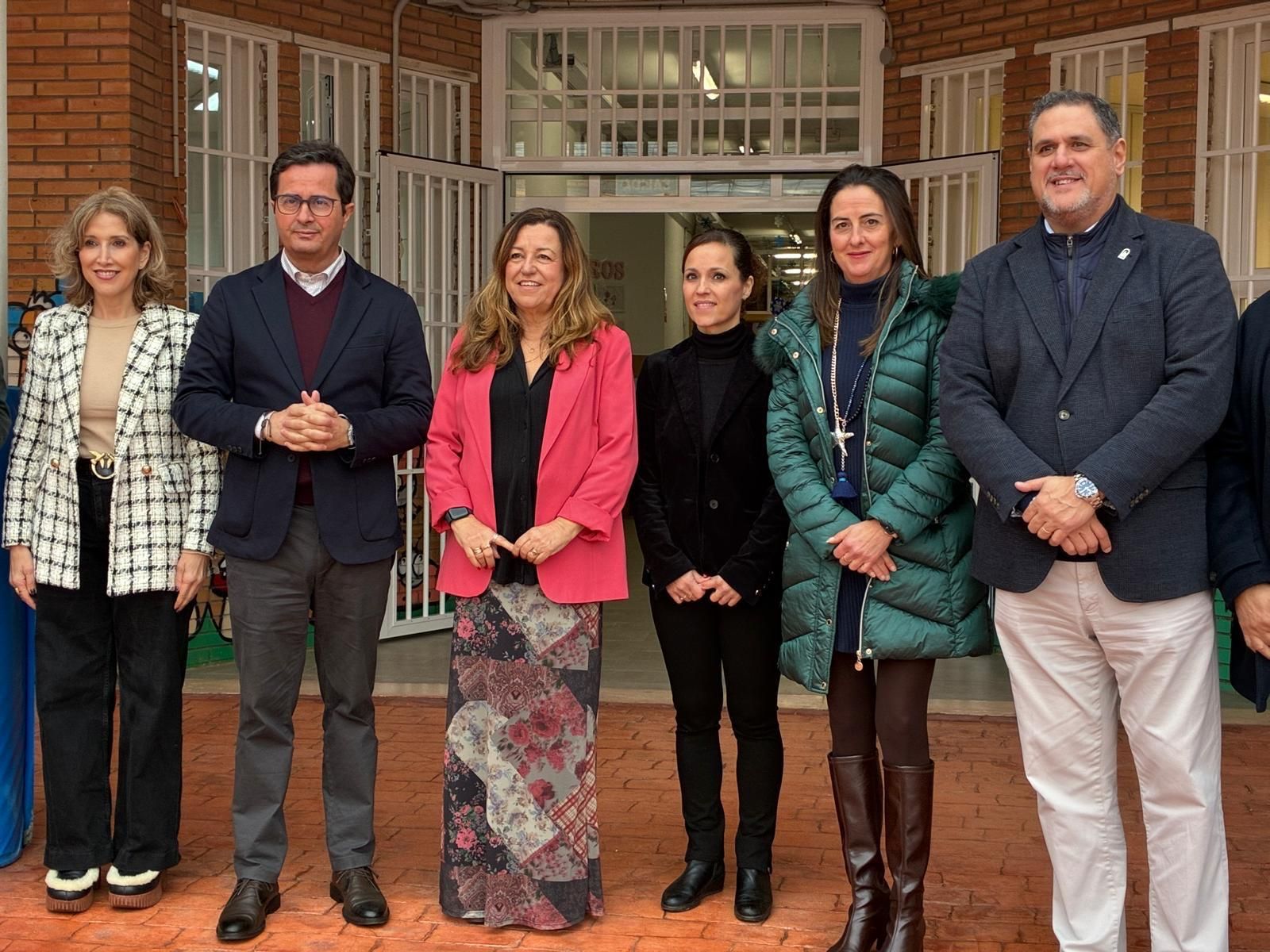 Visita de la consejera María del Carmen Castillo a El Ejido.