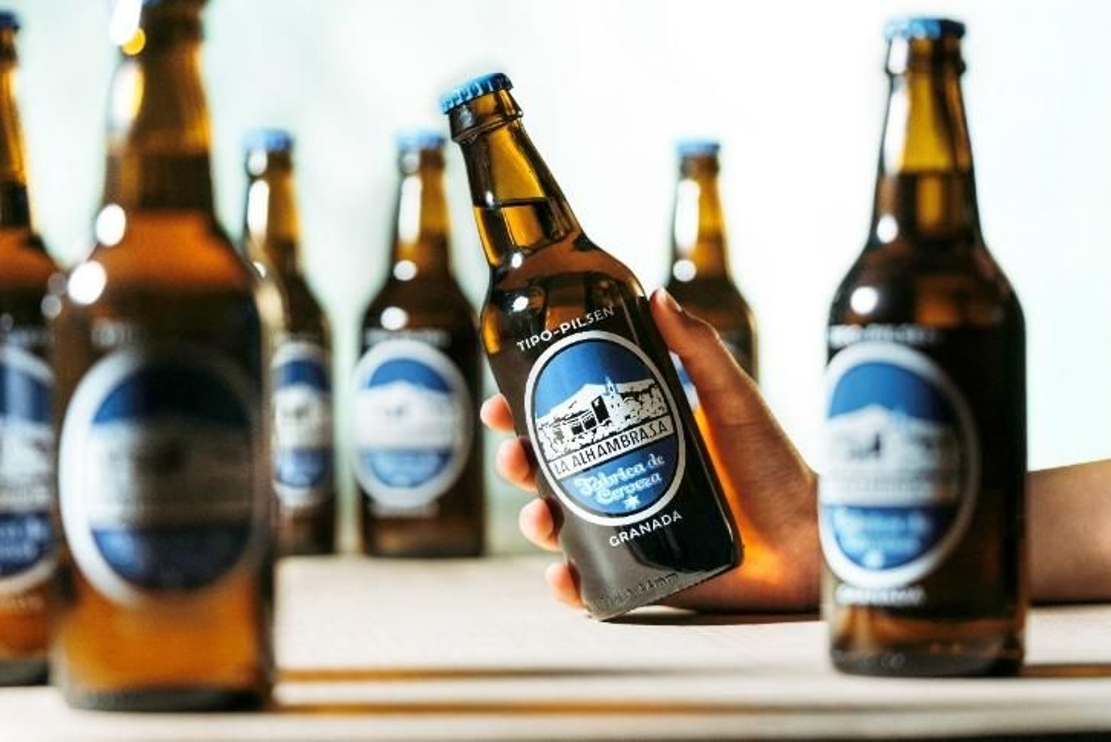 Imagen de la botella, icono de la marca en los años 60.