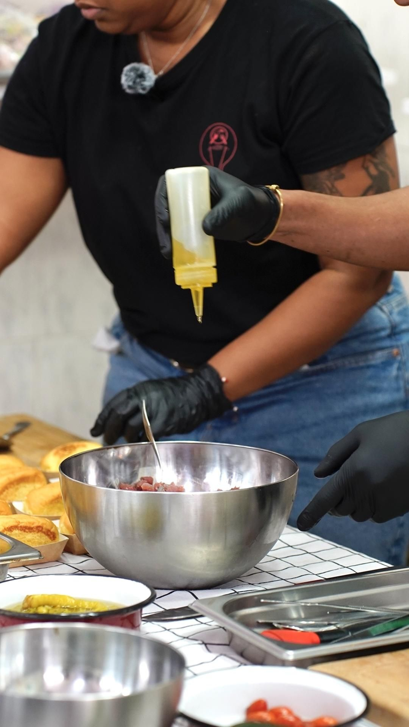 Sabores del Campo de Gibraltar: Fotos del 'show degustación' en el Mercado Ingeniero Torroja