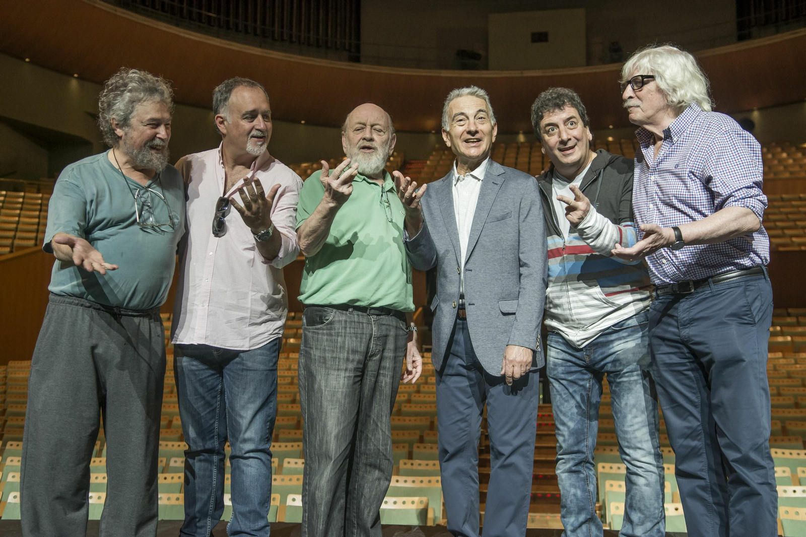 Les Luthiers en 2017, la última vez que estuvieron en Sevilla.