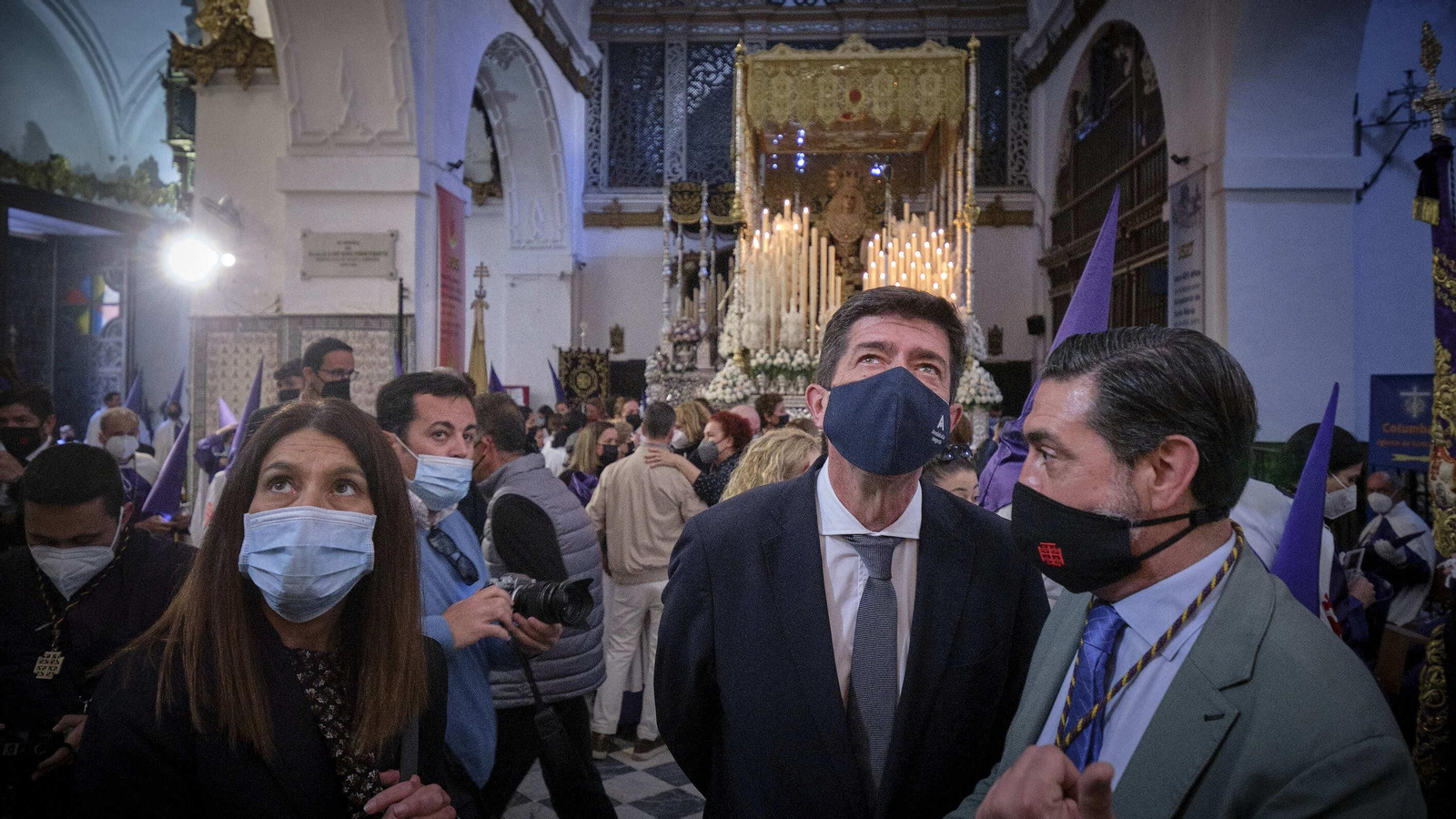 Nazareno de Santa María en la Semana Santa de Cádiz 2022