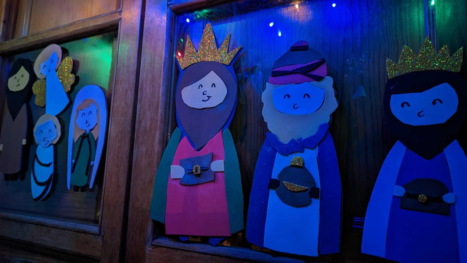 Las bellas fachadas navideñas de Corteconcepción