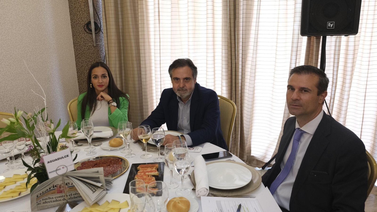 Imágenes del Foro Joly en Almería, con el Gobernador del Banco de España, Pablo Hernández de Cos