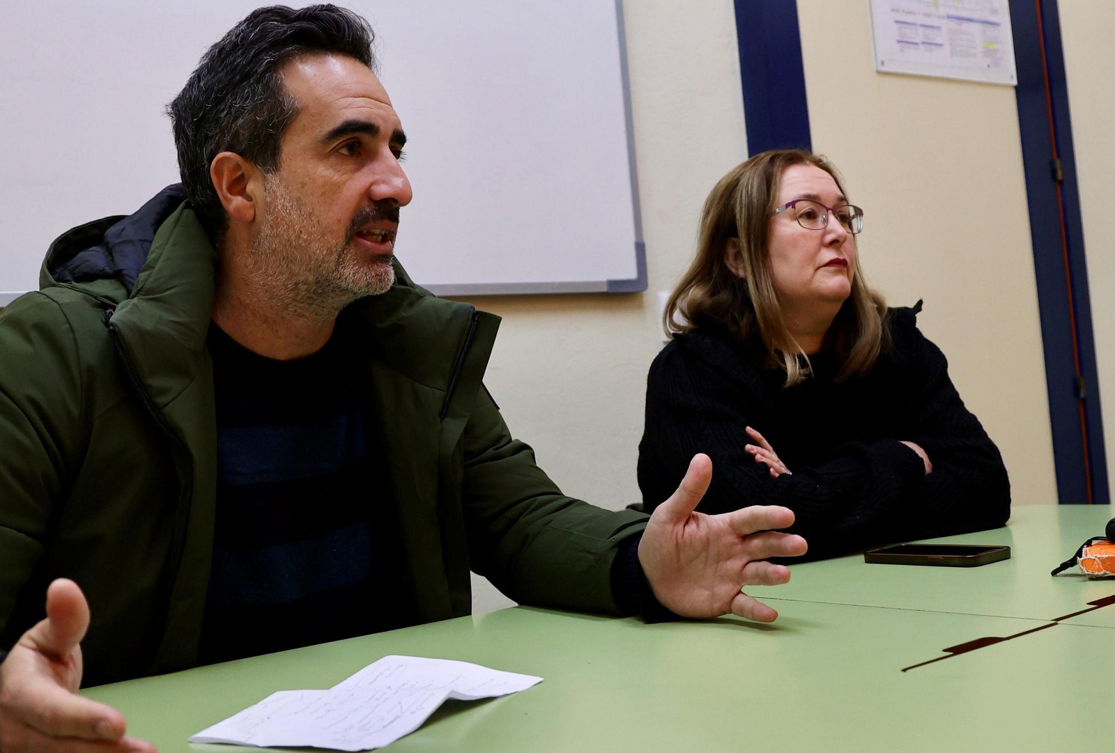 José Manuel López y María del Mar Raposo.