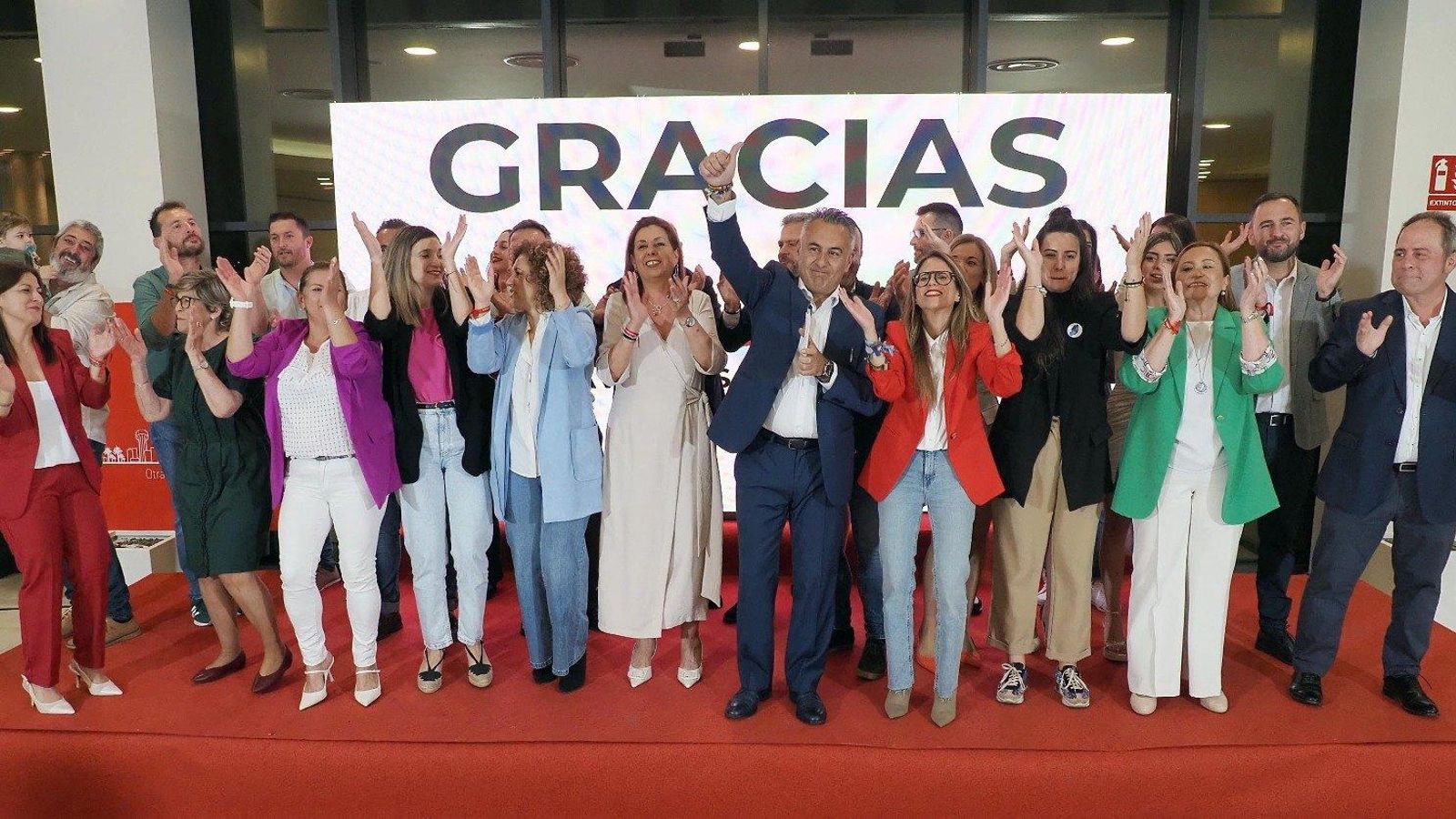 Presentación de la candidatura de Jenaro Orta a la Alcaldía de Isla Cristian por e PSOE