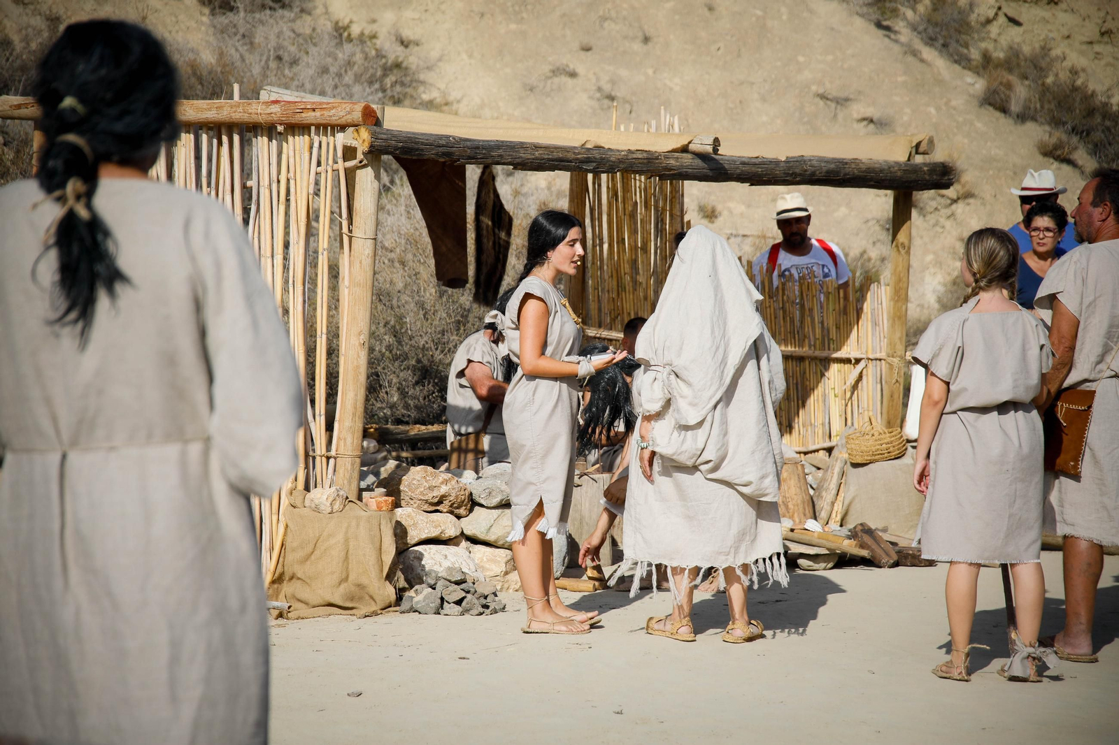 Así se ha vivido la segunda recreación histórica de la cultura argárica en Antas