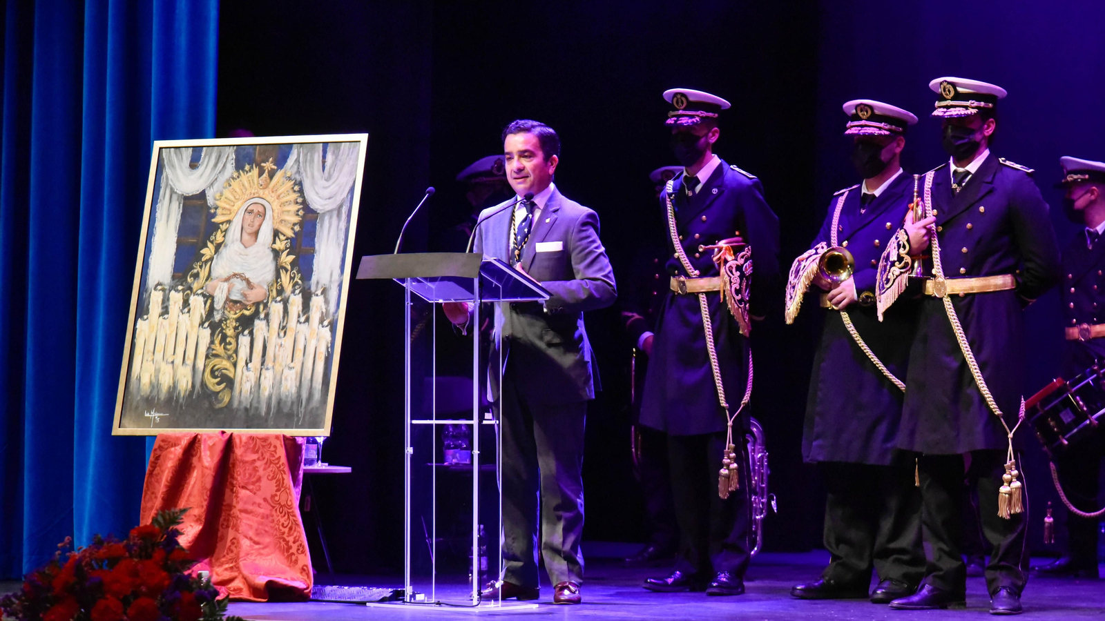 Las fotos de la presentación del cartel de la Semana Santa 2022 de La Línea