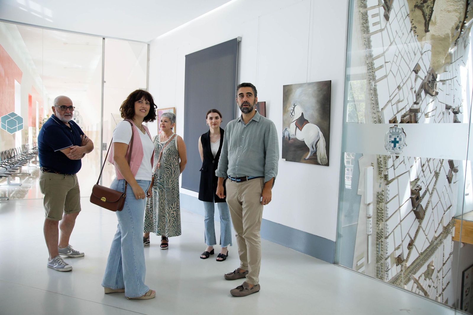 Exposición Arte Pintura de la sala Jairán, en imágenes