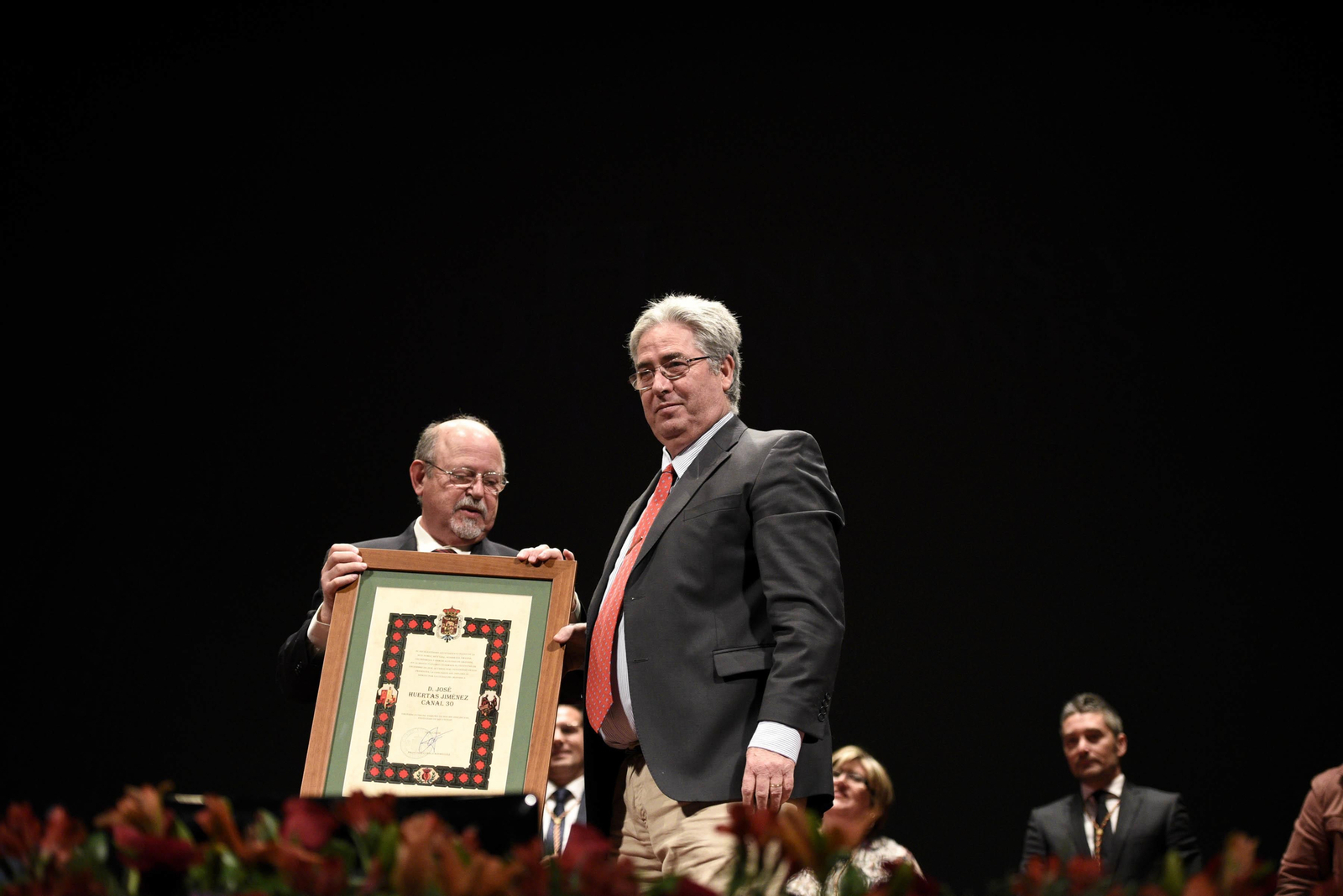 Acto de entrega de honores y distinciones del Ayuntamiento.
