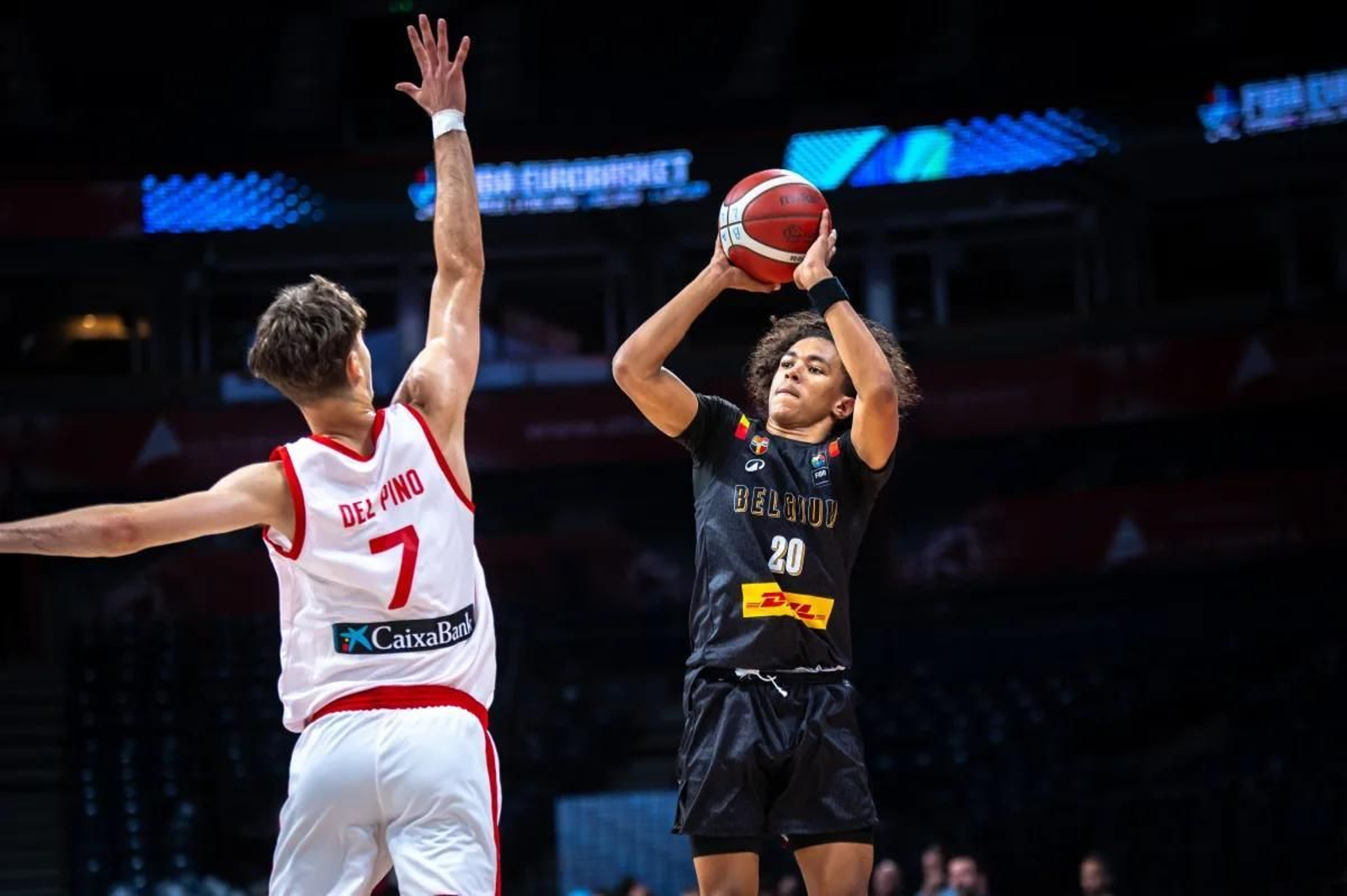 España sub 18 arrasa a Bélgica (88-50) con un discreto Guille del Pino