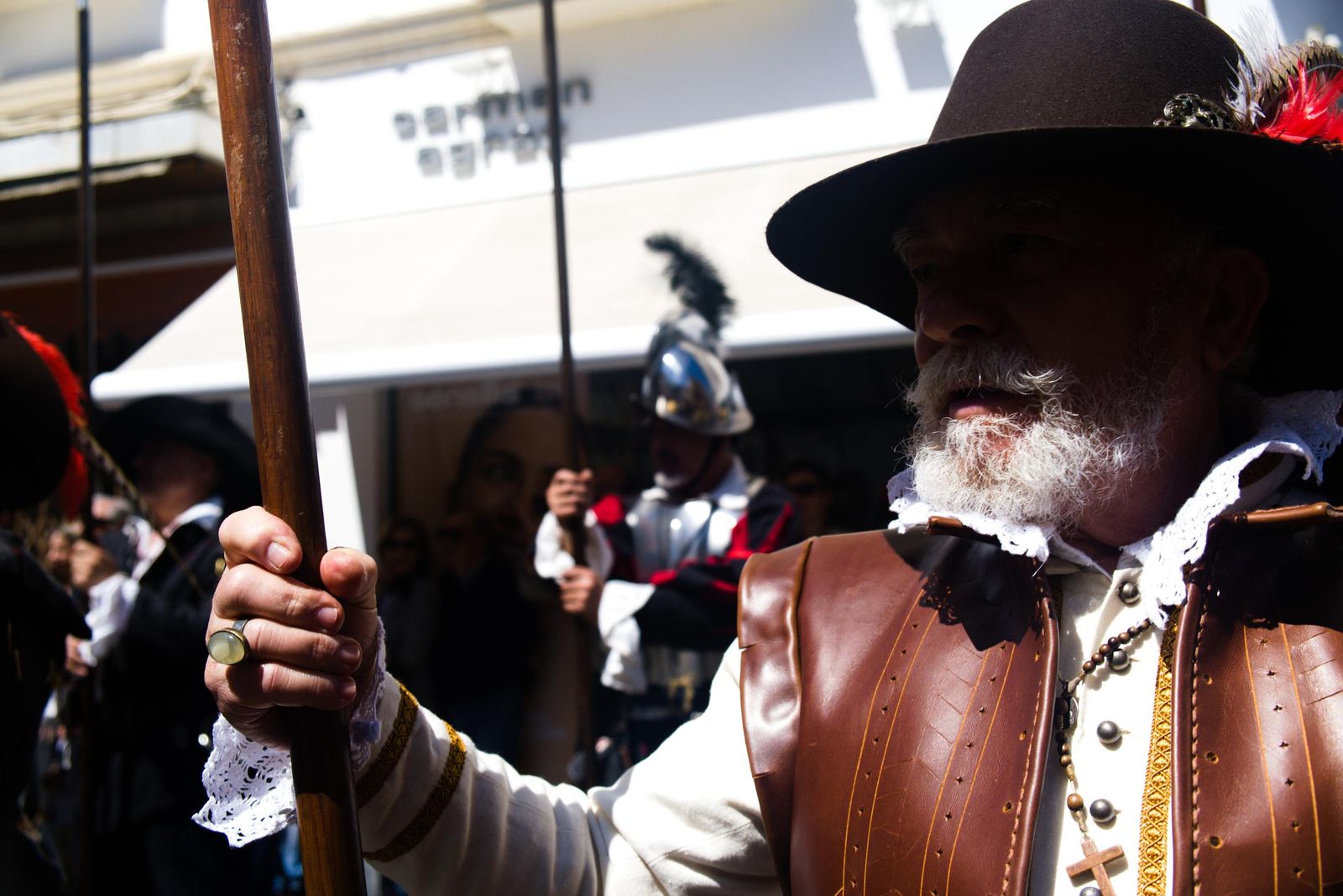 Desfile de recreación histórica sobre el Gran Capitán