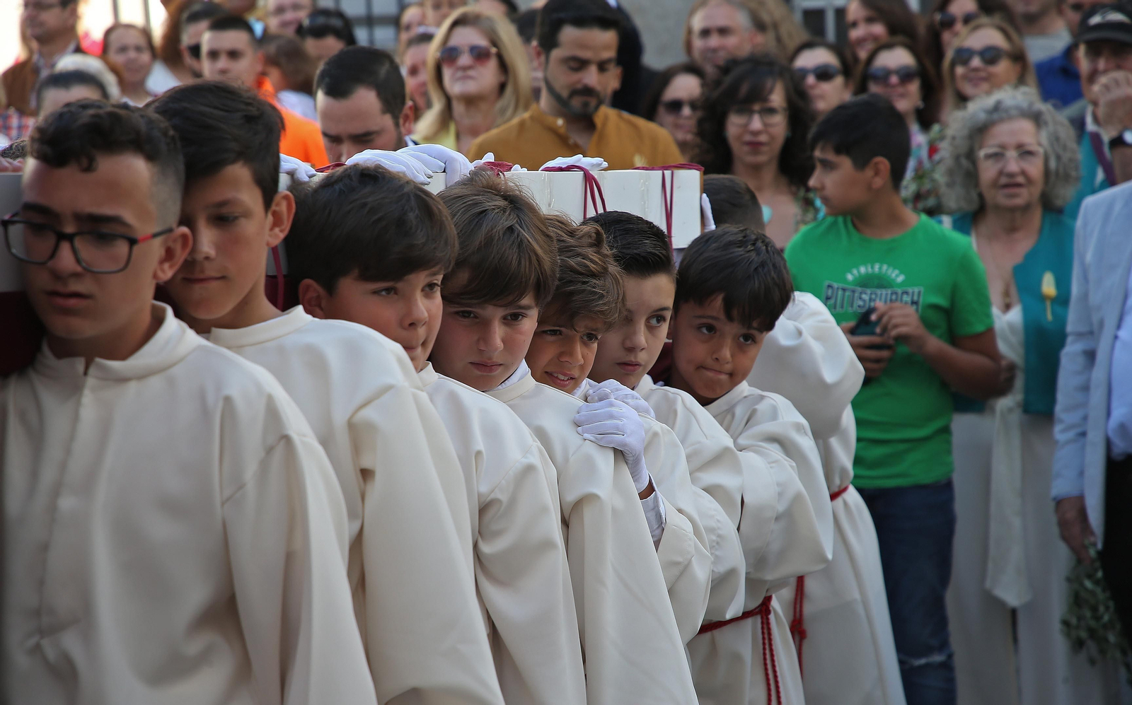 Fotos del Domingo de Ramos en San Roque: La Borriquita