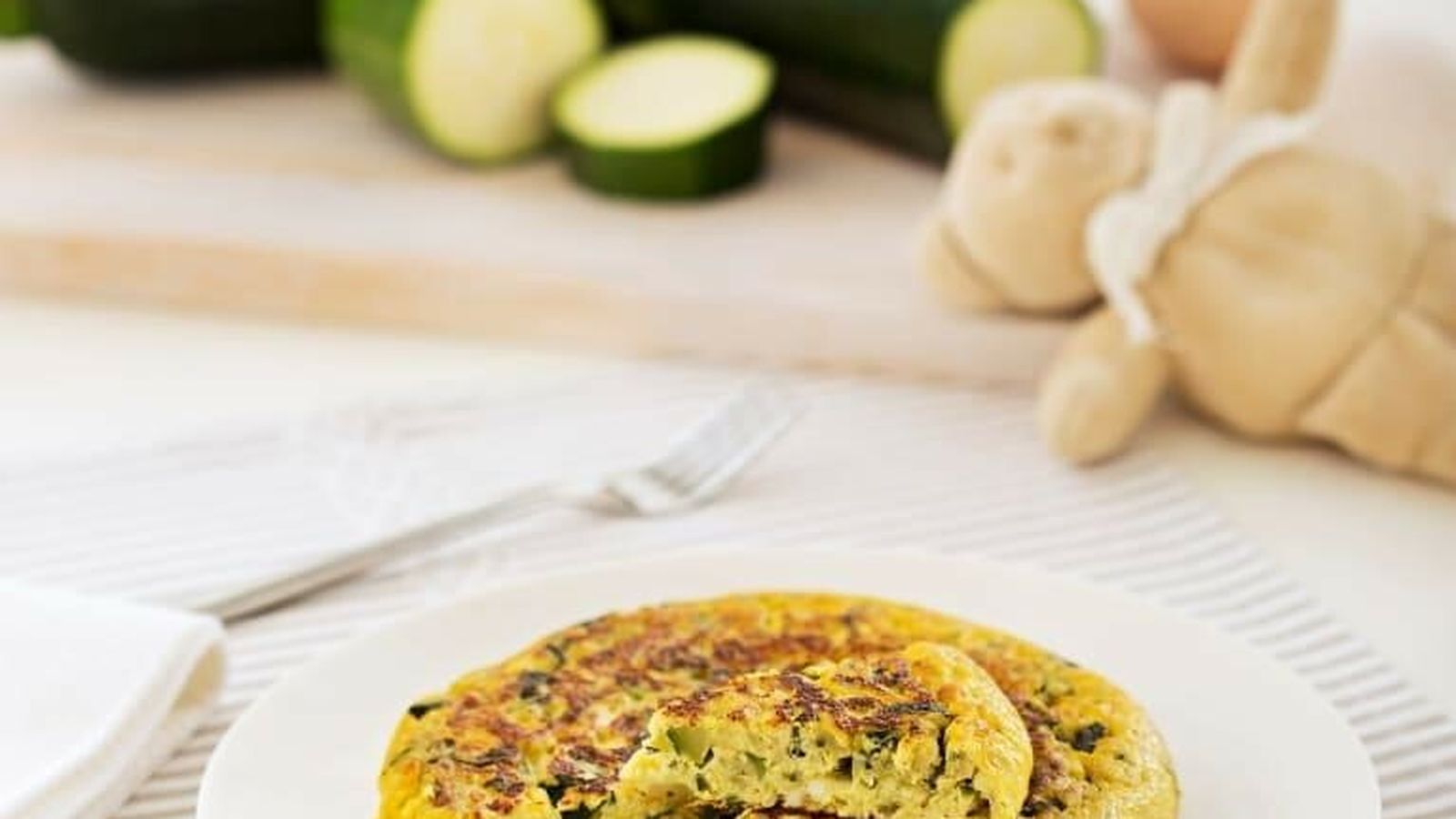 Tortilla de calabacín.