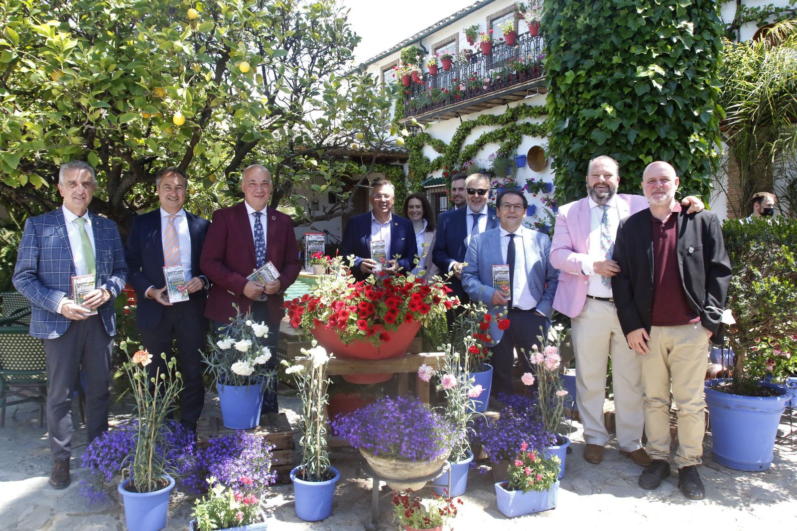 La presentación de la I Guía de Patios de la Provincia, en imágenes