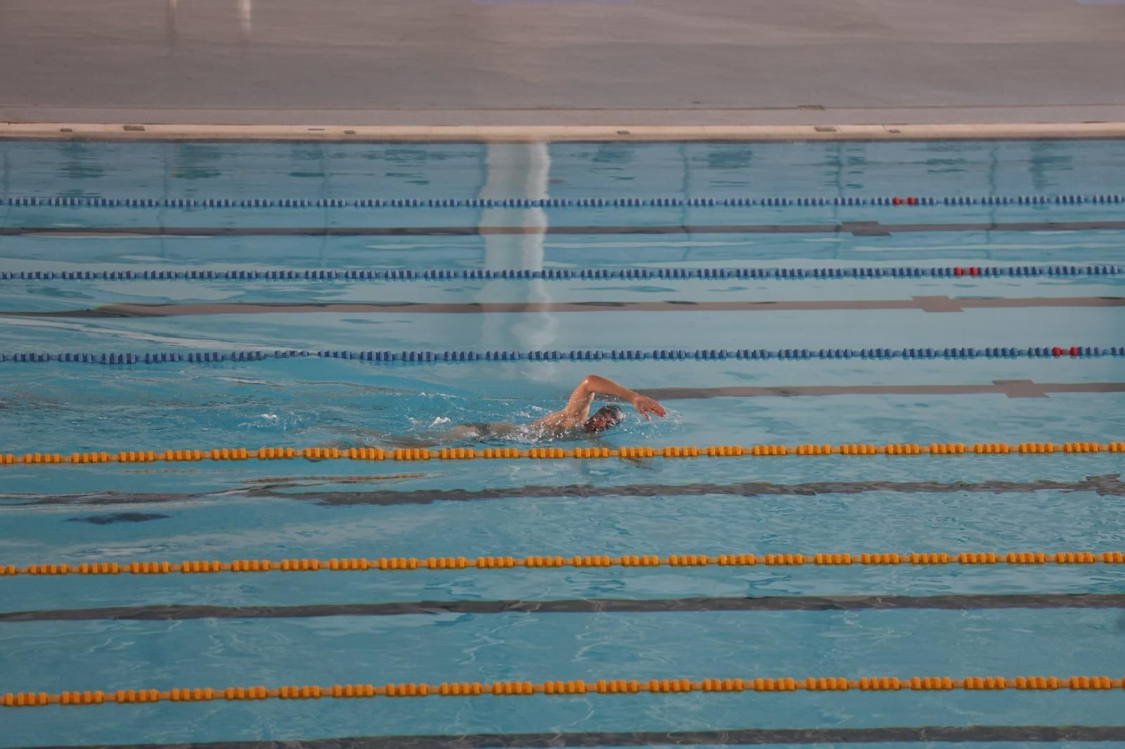 La reapertura de la piscina de 50 metros de Inacua, en imágenes