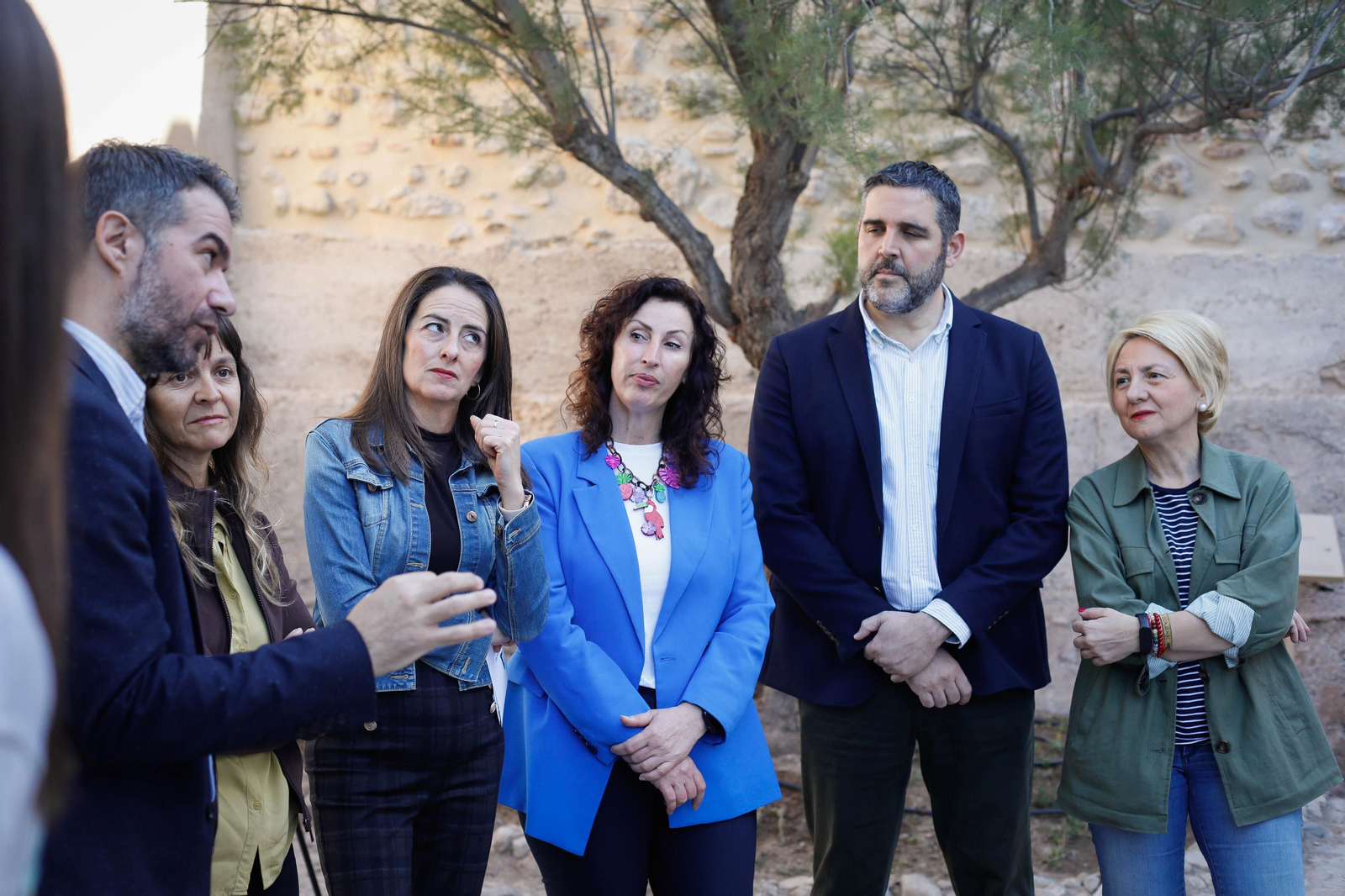 Restauración torre Sur Alcazaba