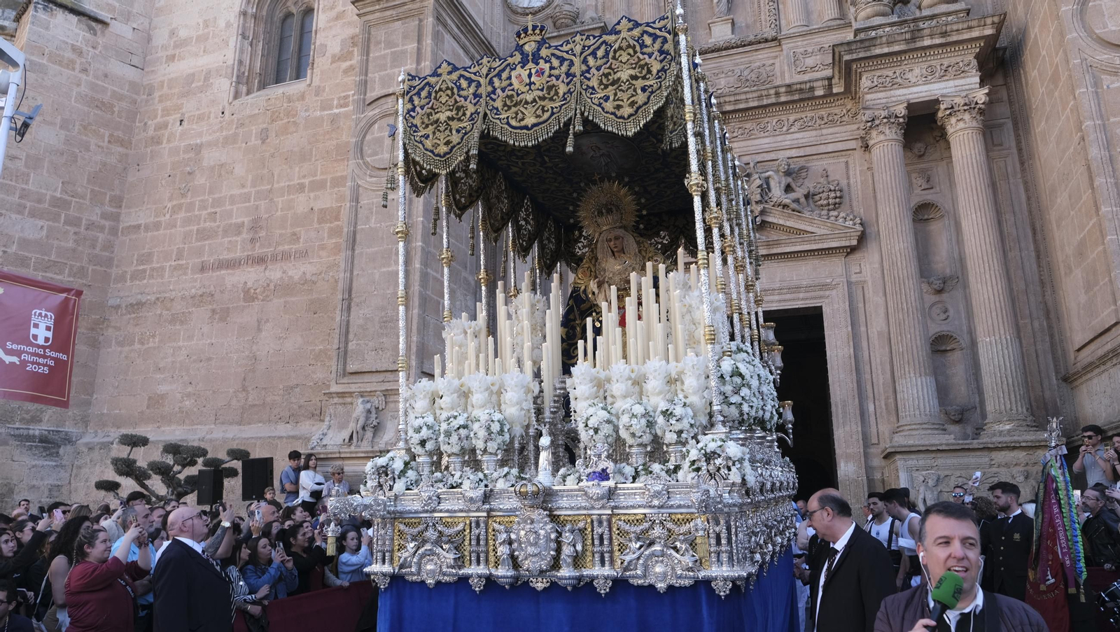 Prendimiento en la Semana Santa de Almería 2025