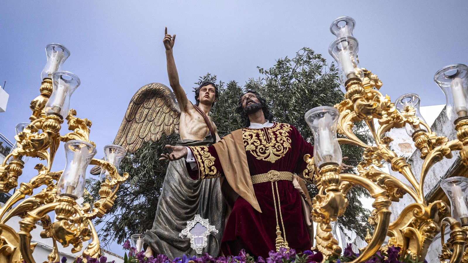 En imágenes, El Huerto de San Fernando fue la única hermandad del Martes Santo