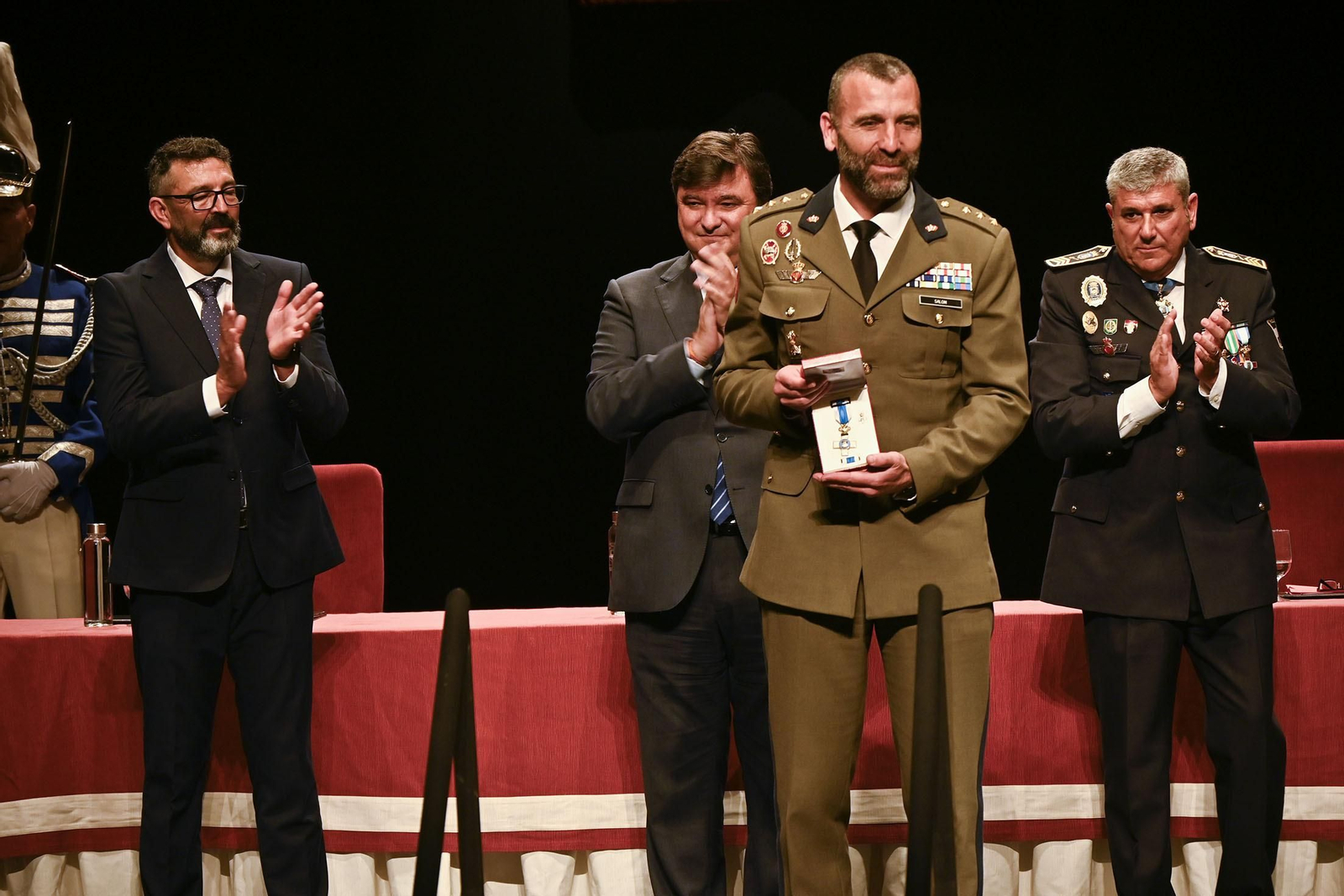Imágenes del acto del Día de la Policía Local de Huelva