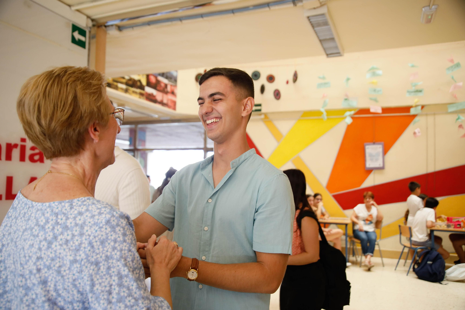 Un alumno del IES Maestro Padilla, máxima nota en la selectividad, en imágenes