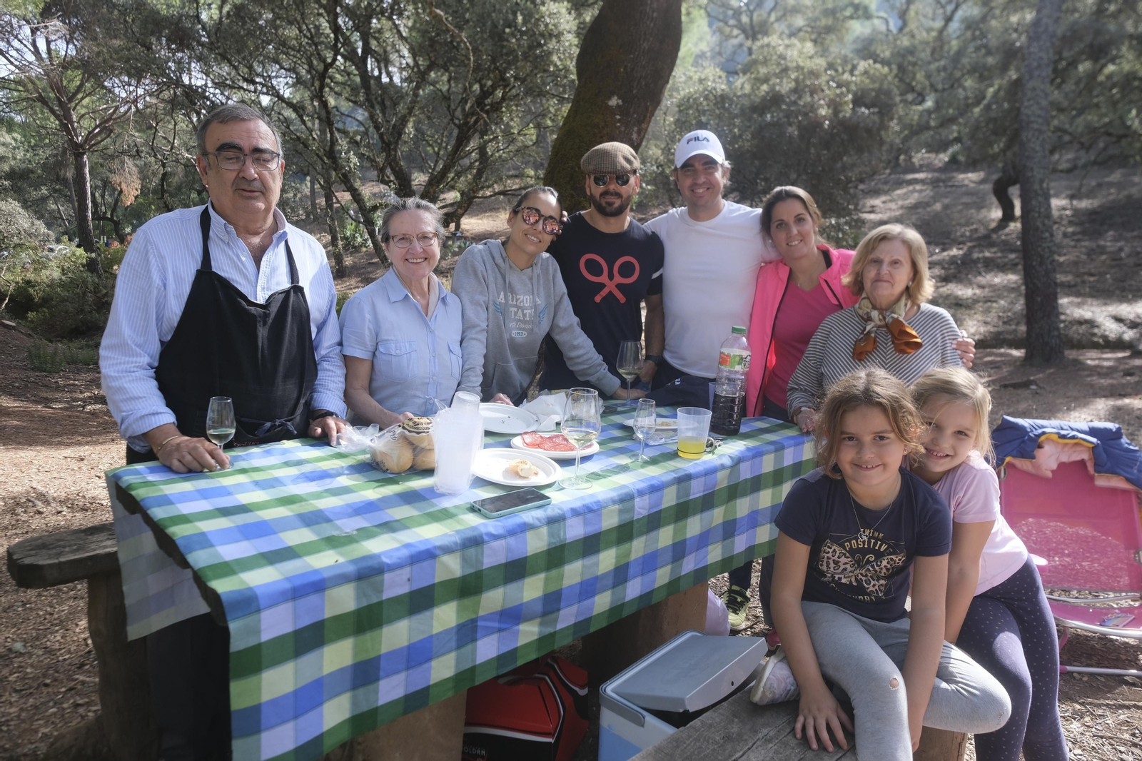 Los peroles por San Rafael en Los Villares, en imágenes