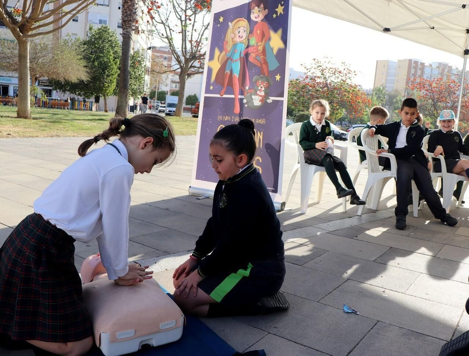 Formación en reanimación cardio pulmonar.