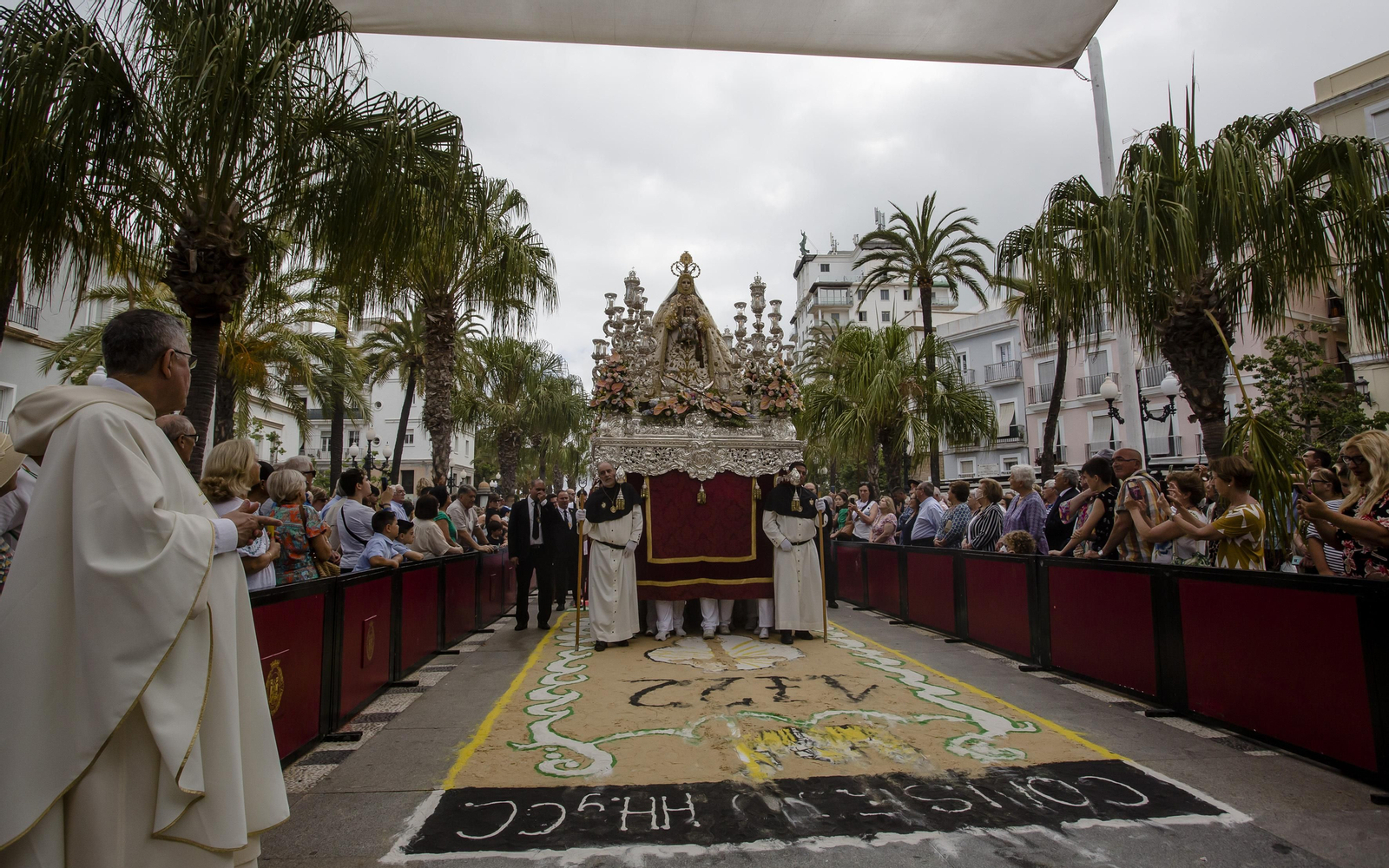 Las imágenes de la procesión del Corpus