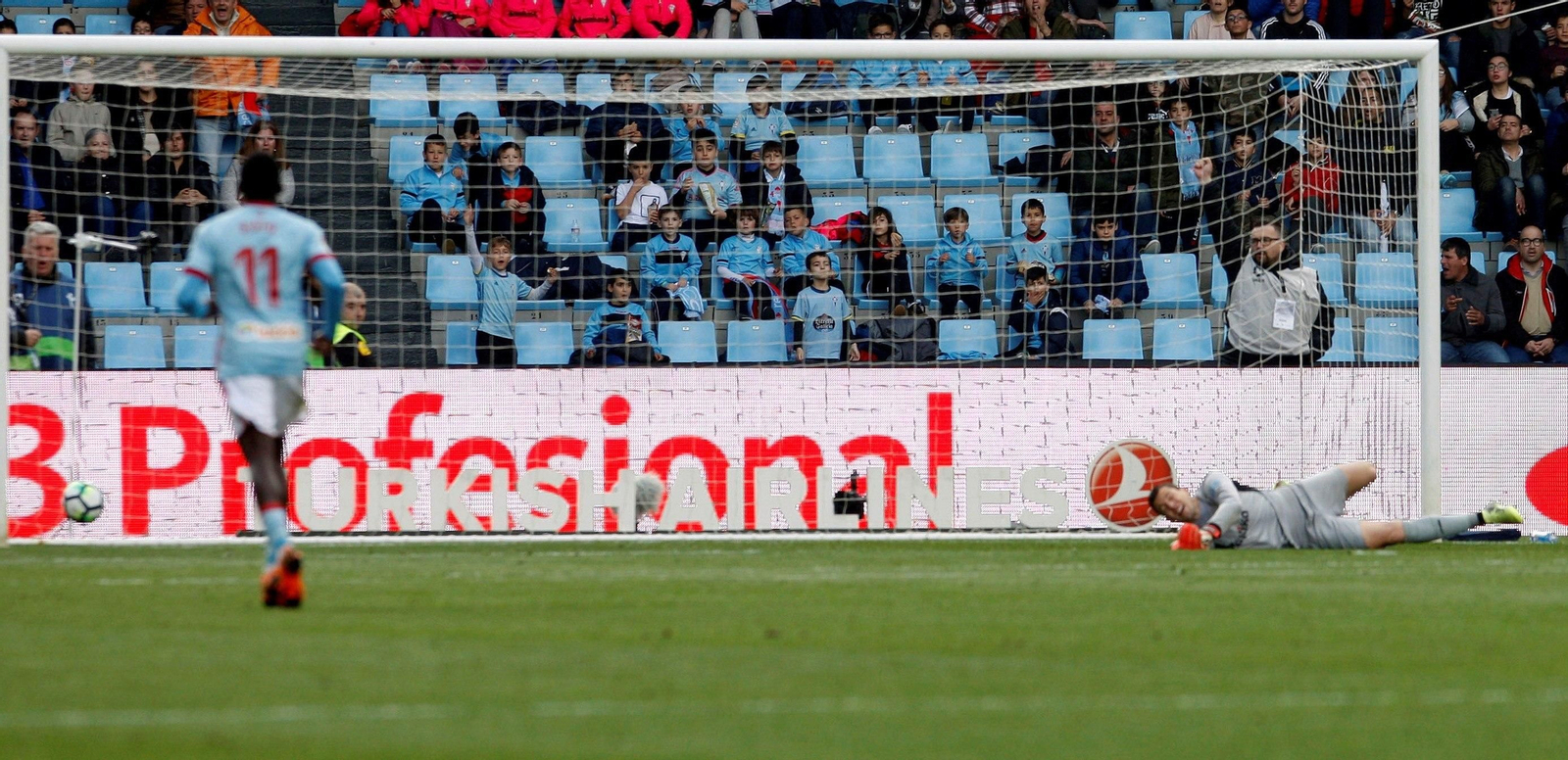 Las imágenes del Celta-Sevilla
