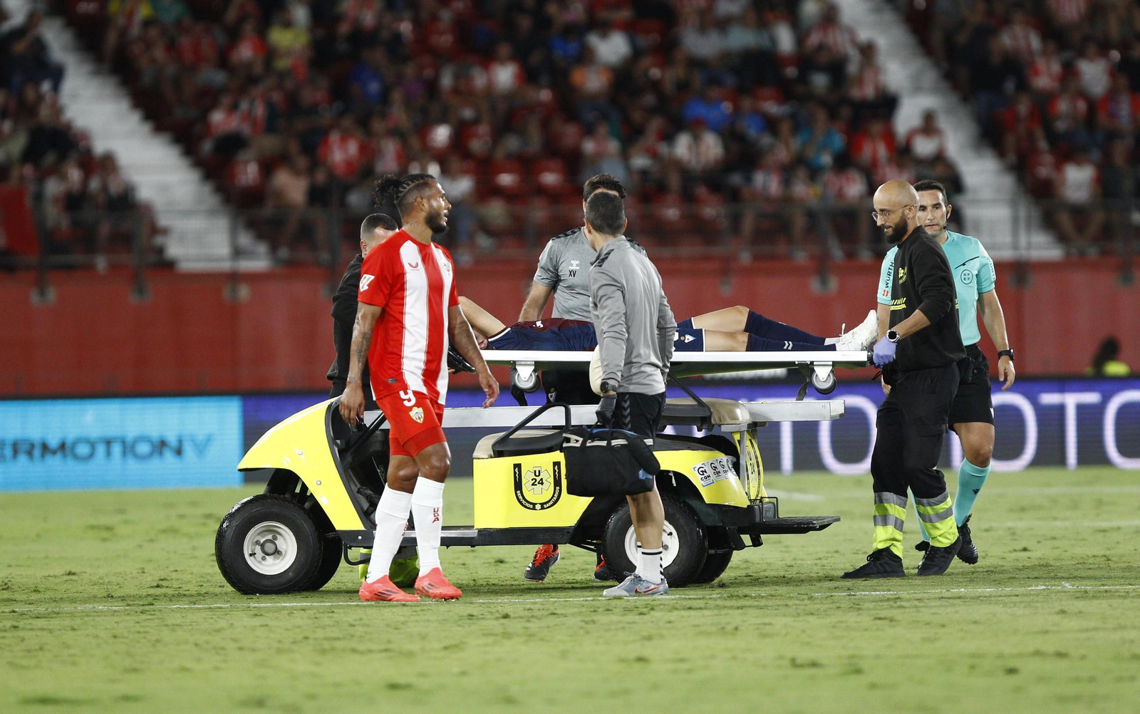 Las imágenes del partido de fútbol U.D. Almería-S.D. Eibar