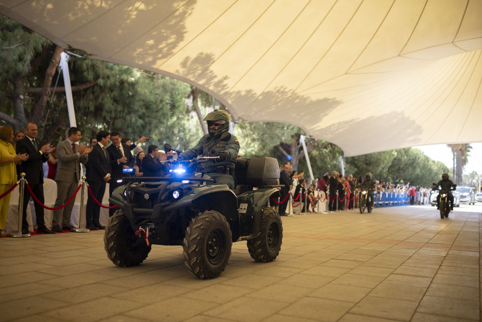 Imágenes de los actos de celebración de la festividad de la patrona de la Guardia Civil, la Virgen del Pilar.