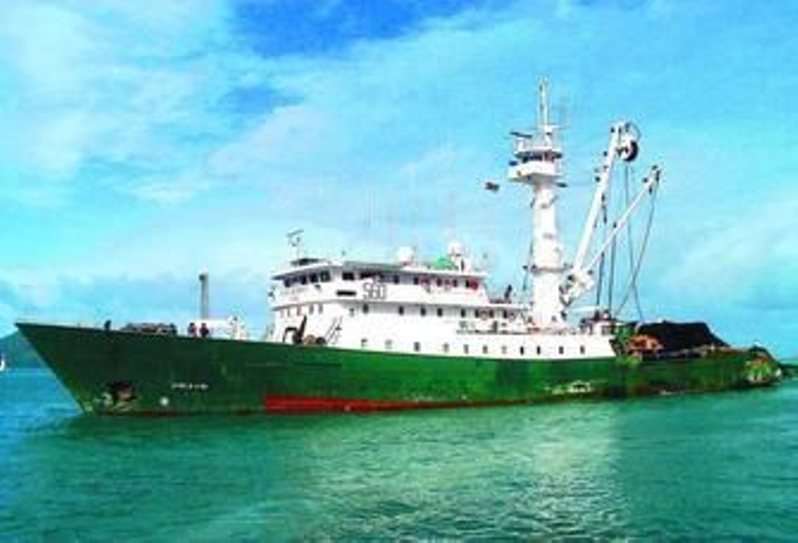 El buque secuestrado, el 'Playa de Bakio'.