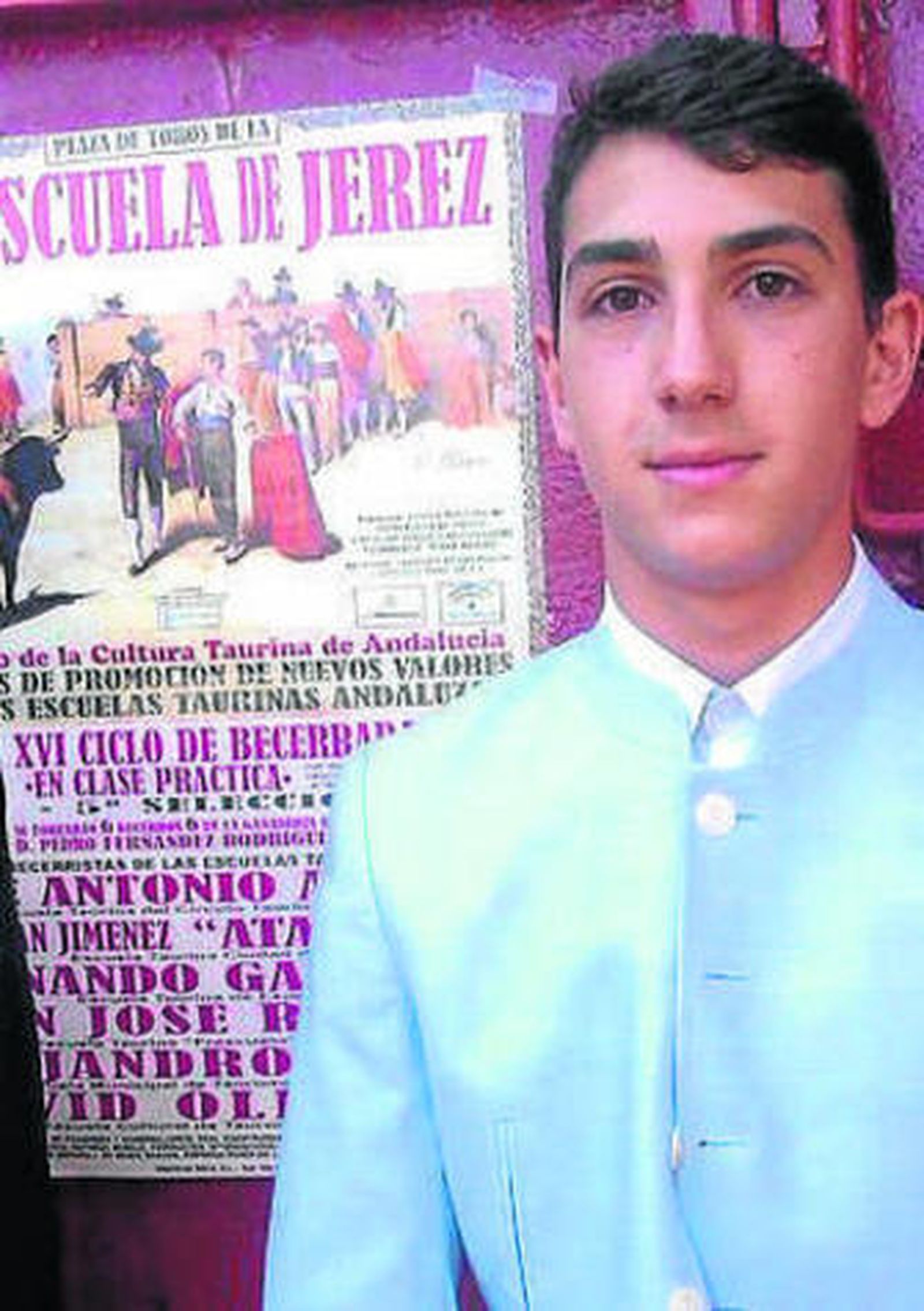 Alejandro Pérez, novillero.