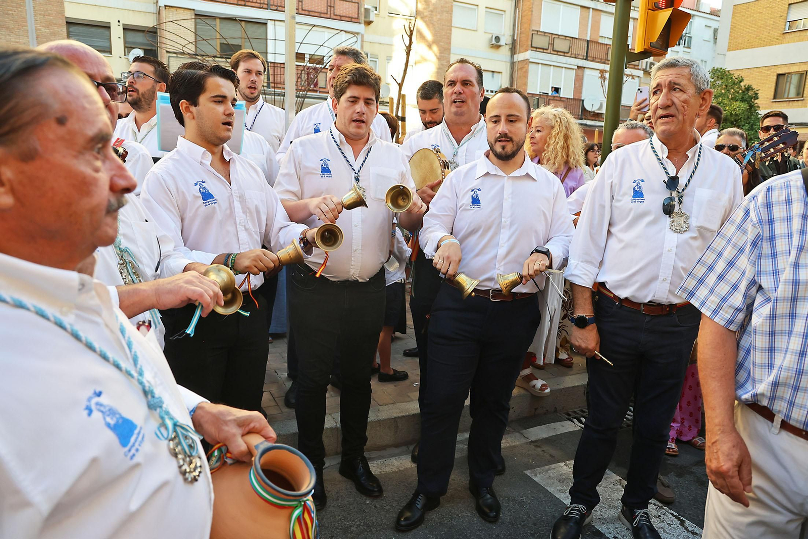 Imágenes de la bajada de la Virgen de la Cinta