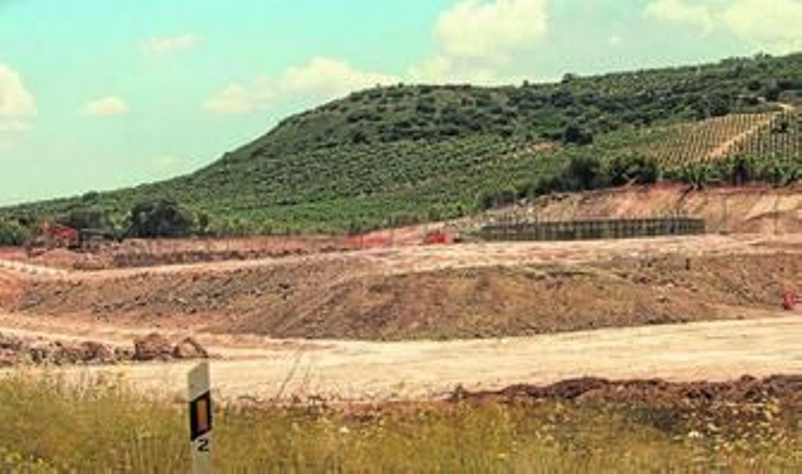 Terrenos donde se construirá la planta de biogás.
