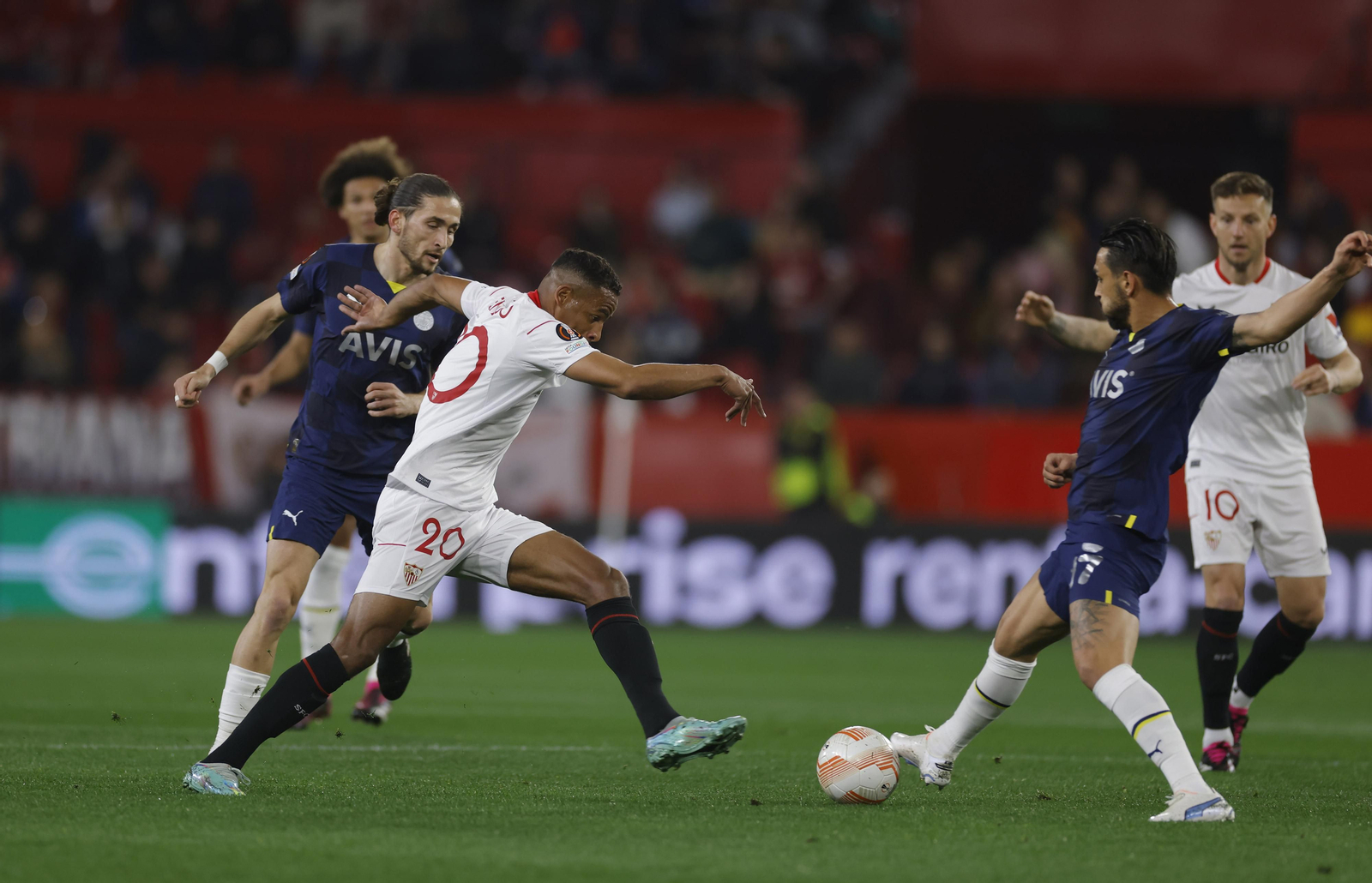 Las imágenes del Sevilla - Fenerbahçe